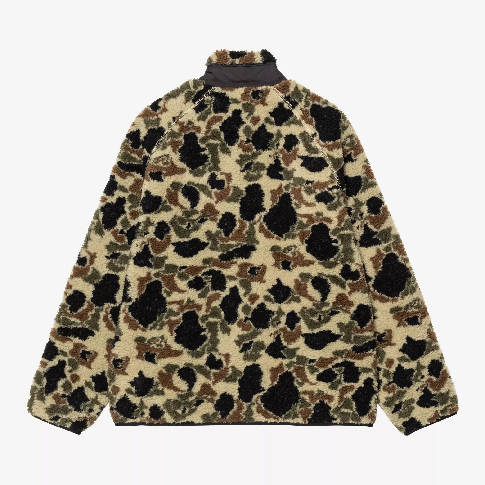 Prentis Liner - Camo Duck Jacquard, Green / Black - Image 2