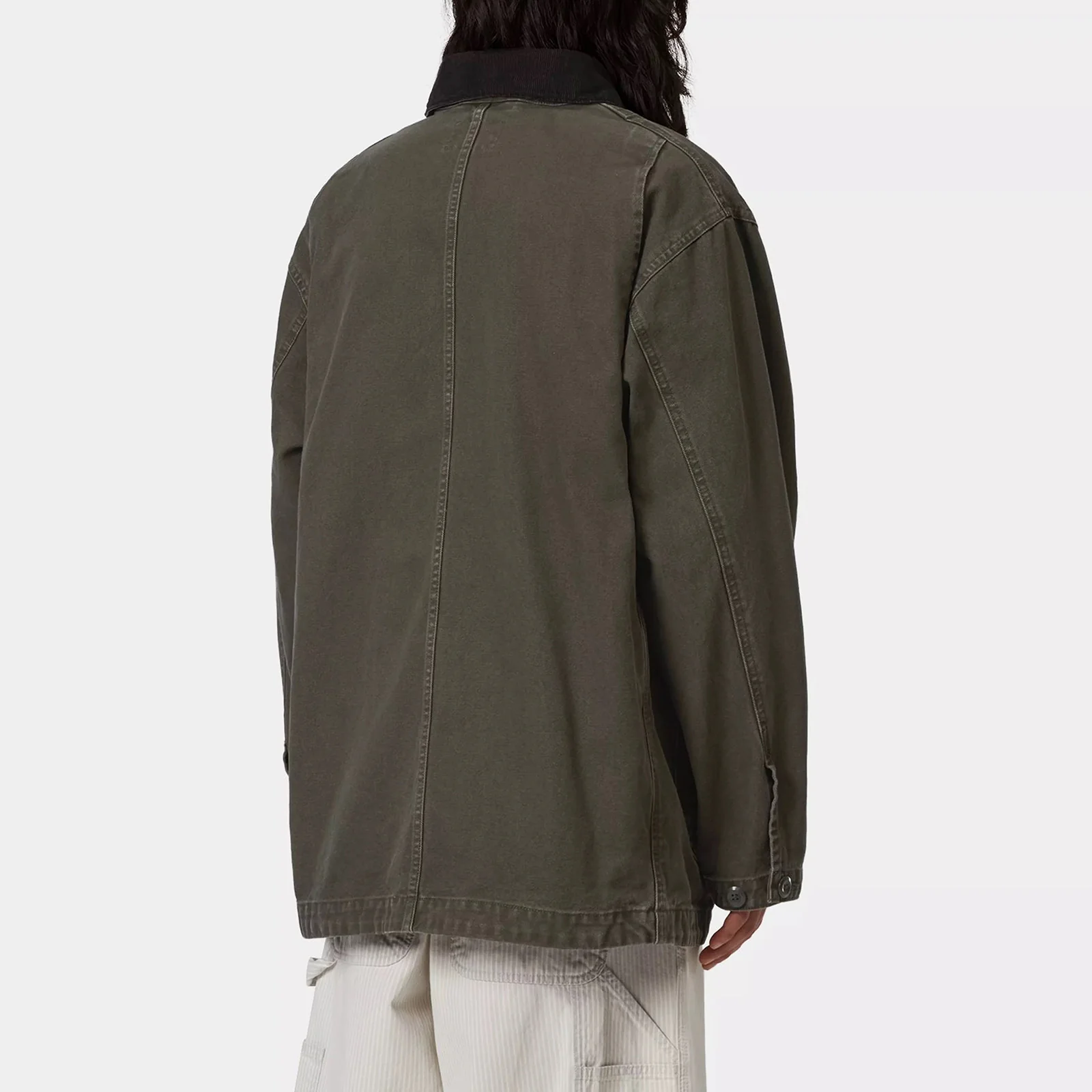 Prescott Coat - Oxide Green / Black (Garment Dyed) - Image 4