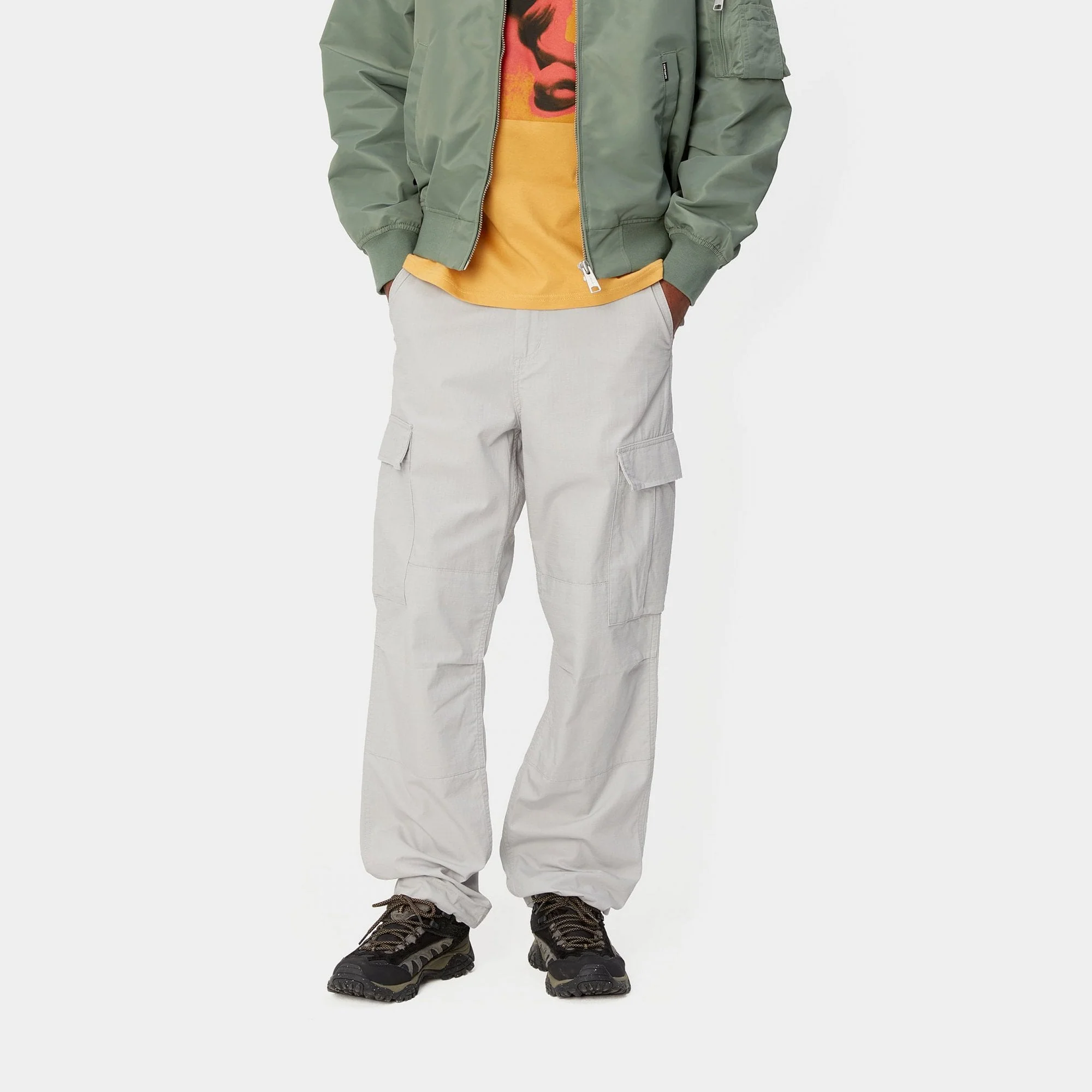 Regular Cargo Pant - Sonic Silver Rinsed - Image 3