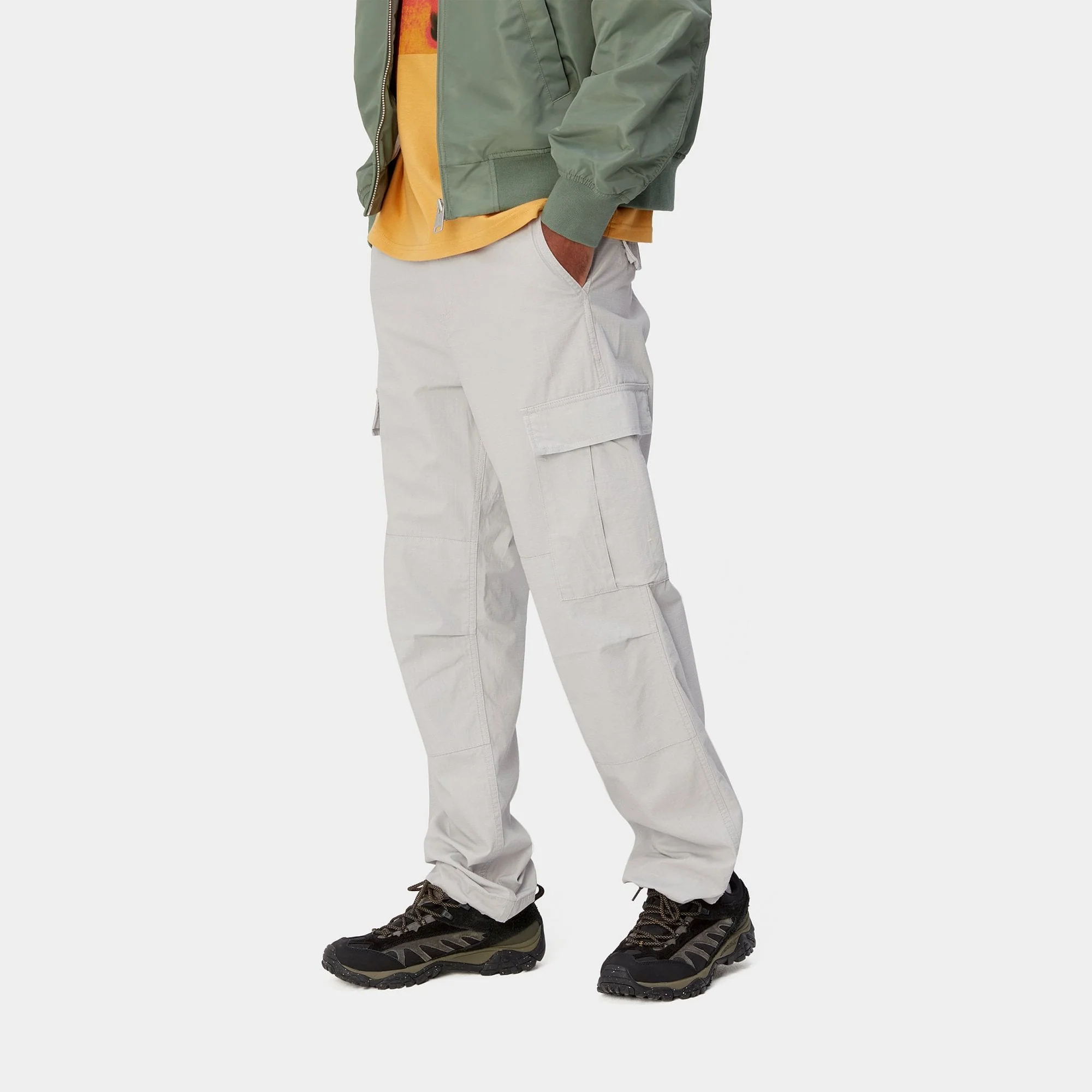 Regular Cargo Pant - Sonic Silver Rinsed - Image 5