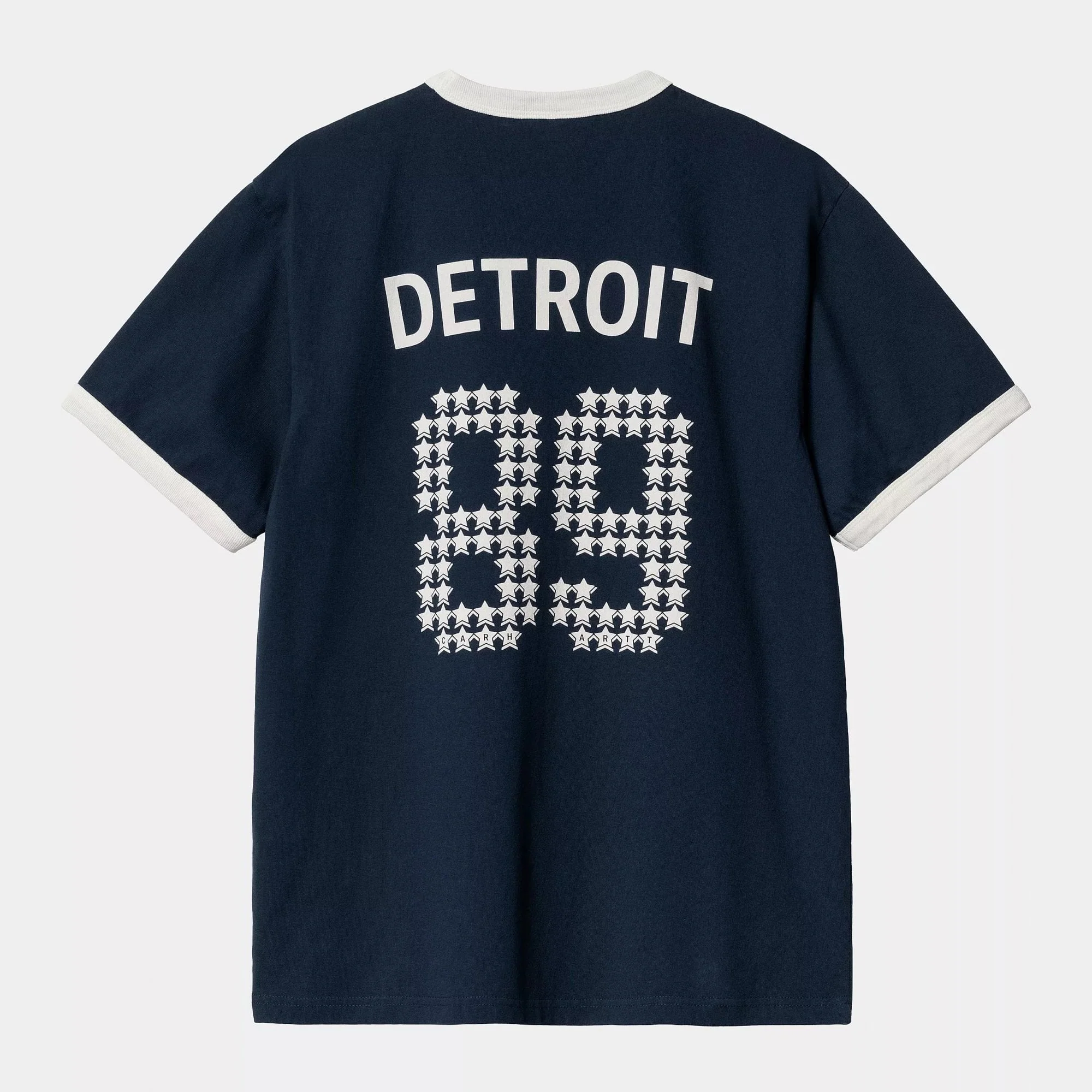 S/S 89 Ringer T-shirt Ink / Wax - Image 2