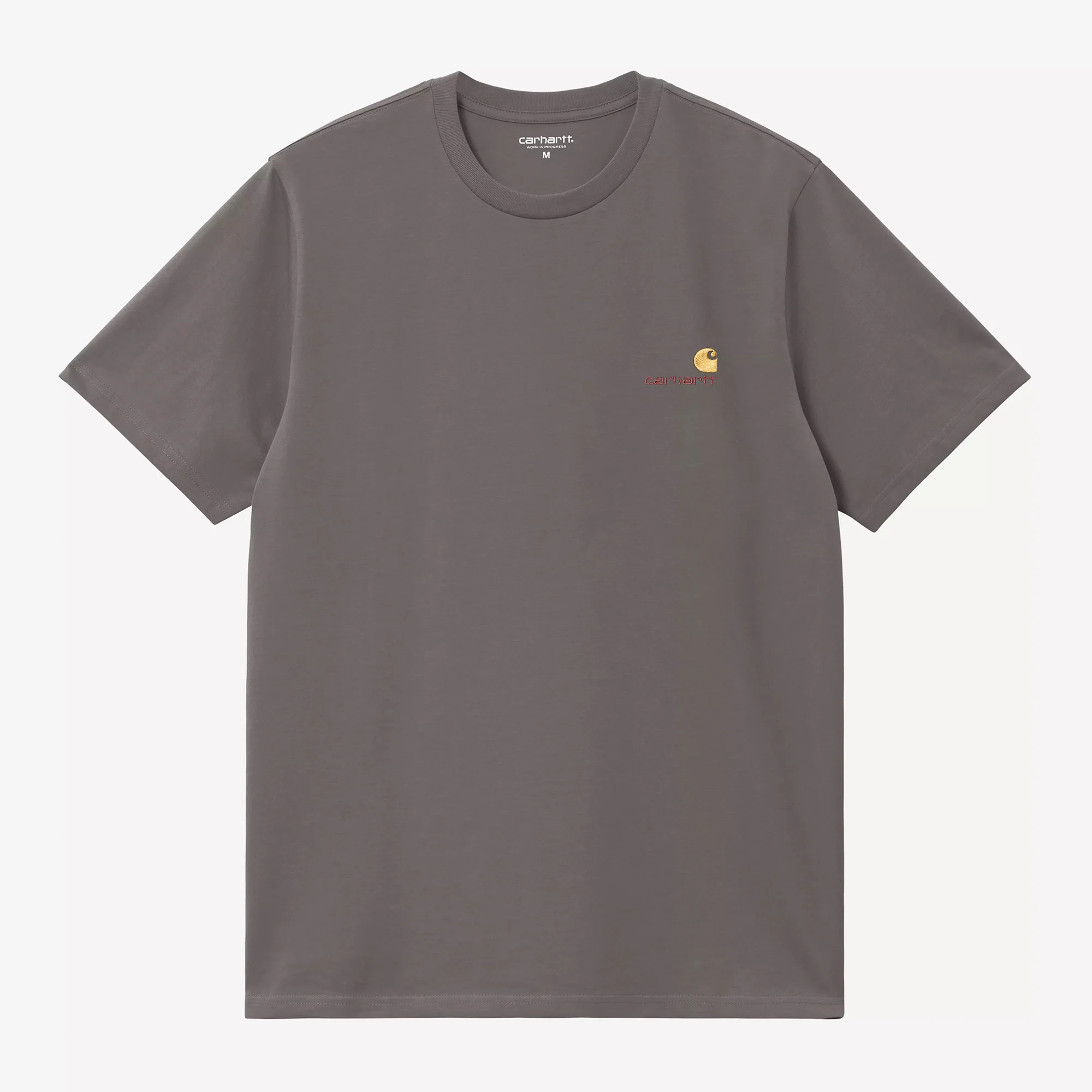 S/S American Script T-Shirt - Porphyry
