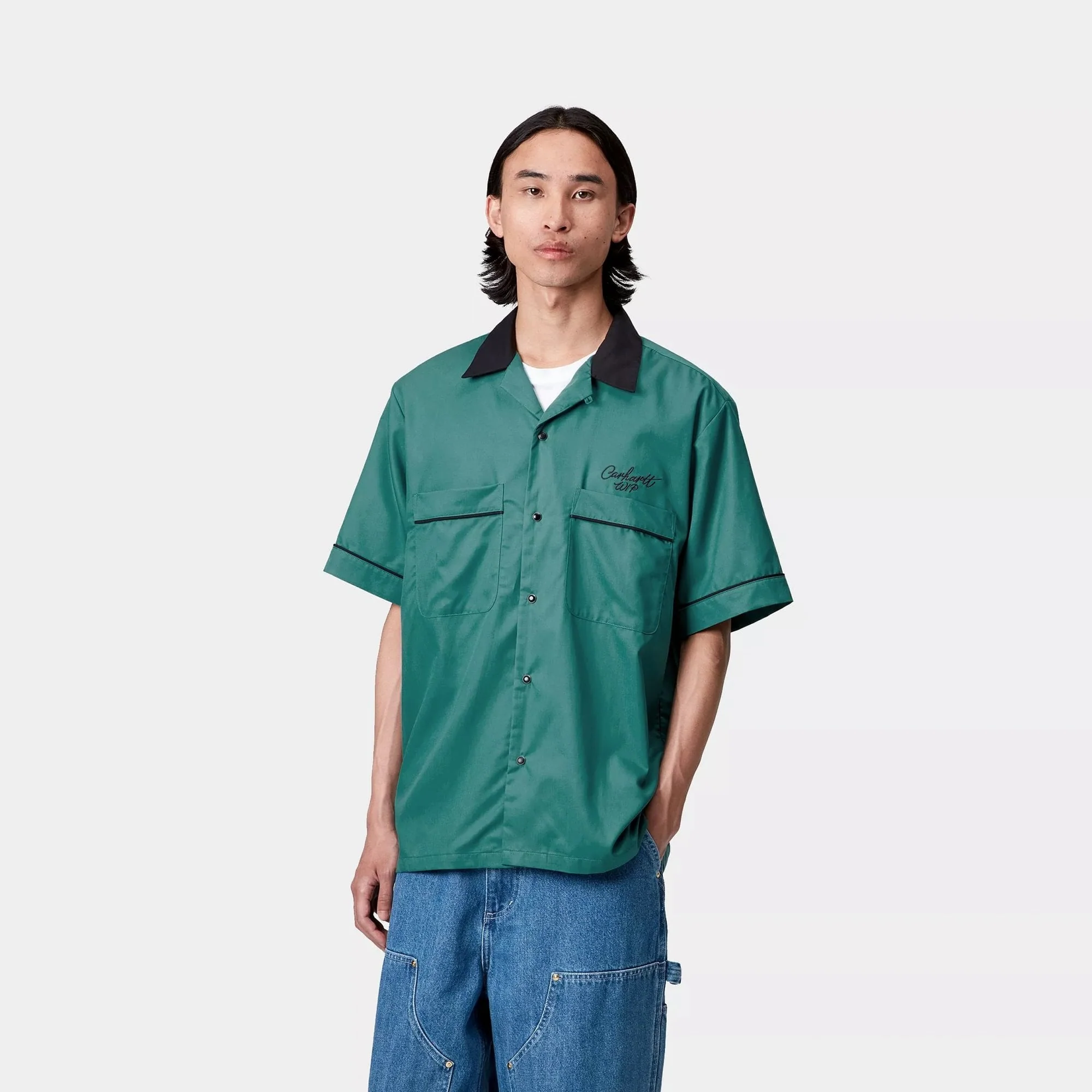 S/S Bowl Shirt - Saguaro / Black - Image 3