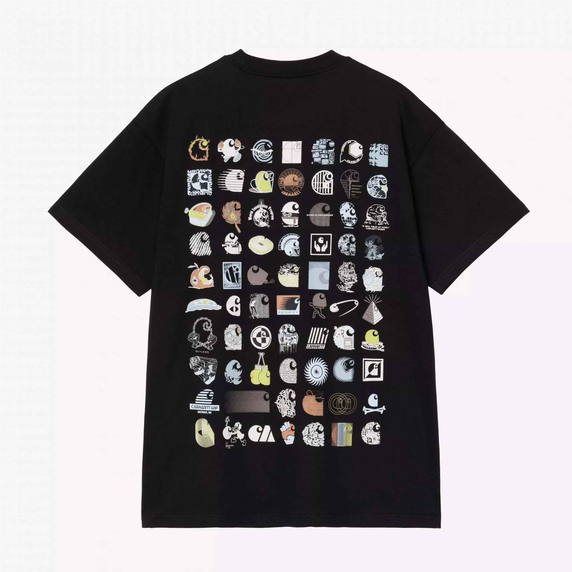 S/S C Logo Archive T-Shirt - Black