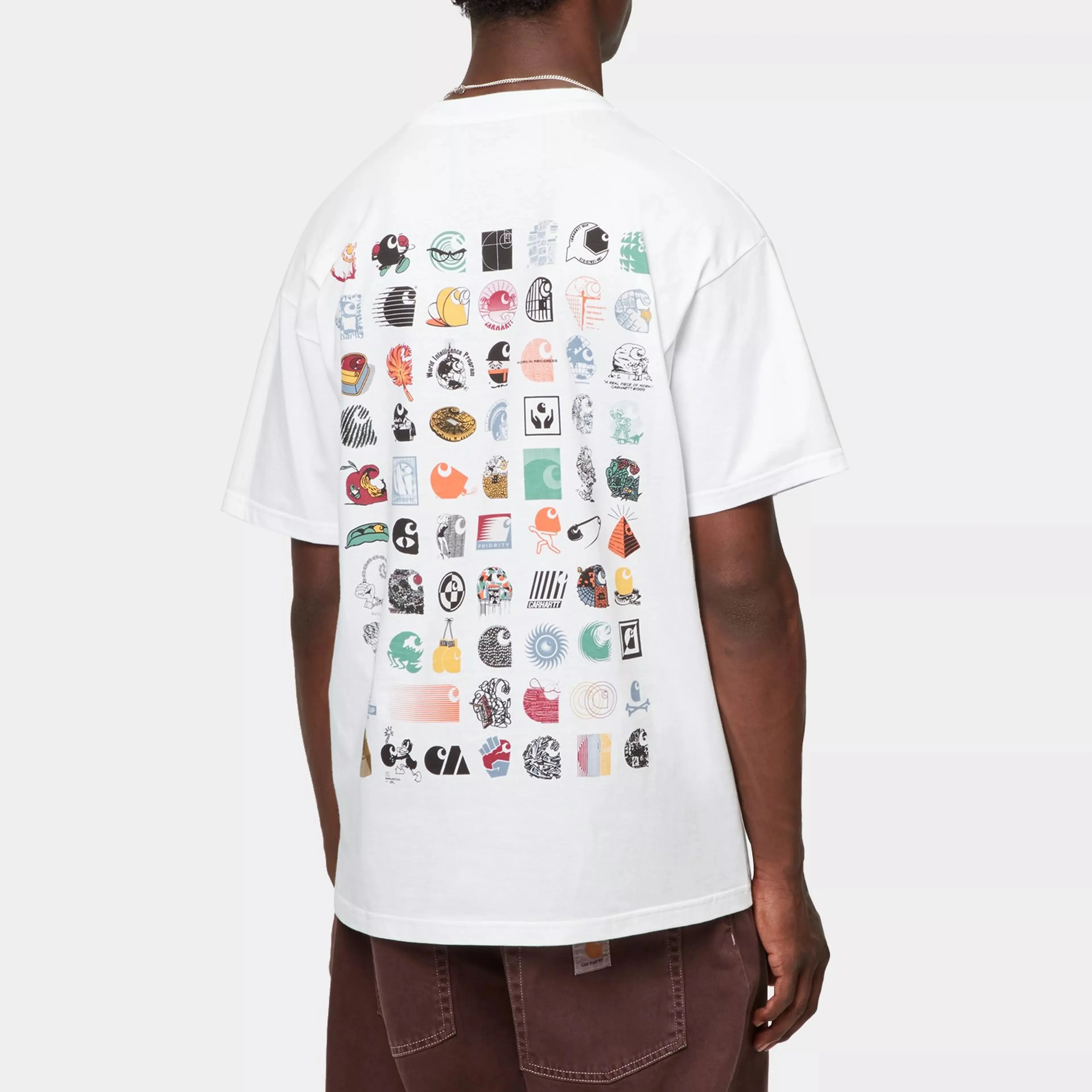S/S C Logo Archive T-Shirt - White - Image 3