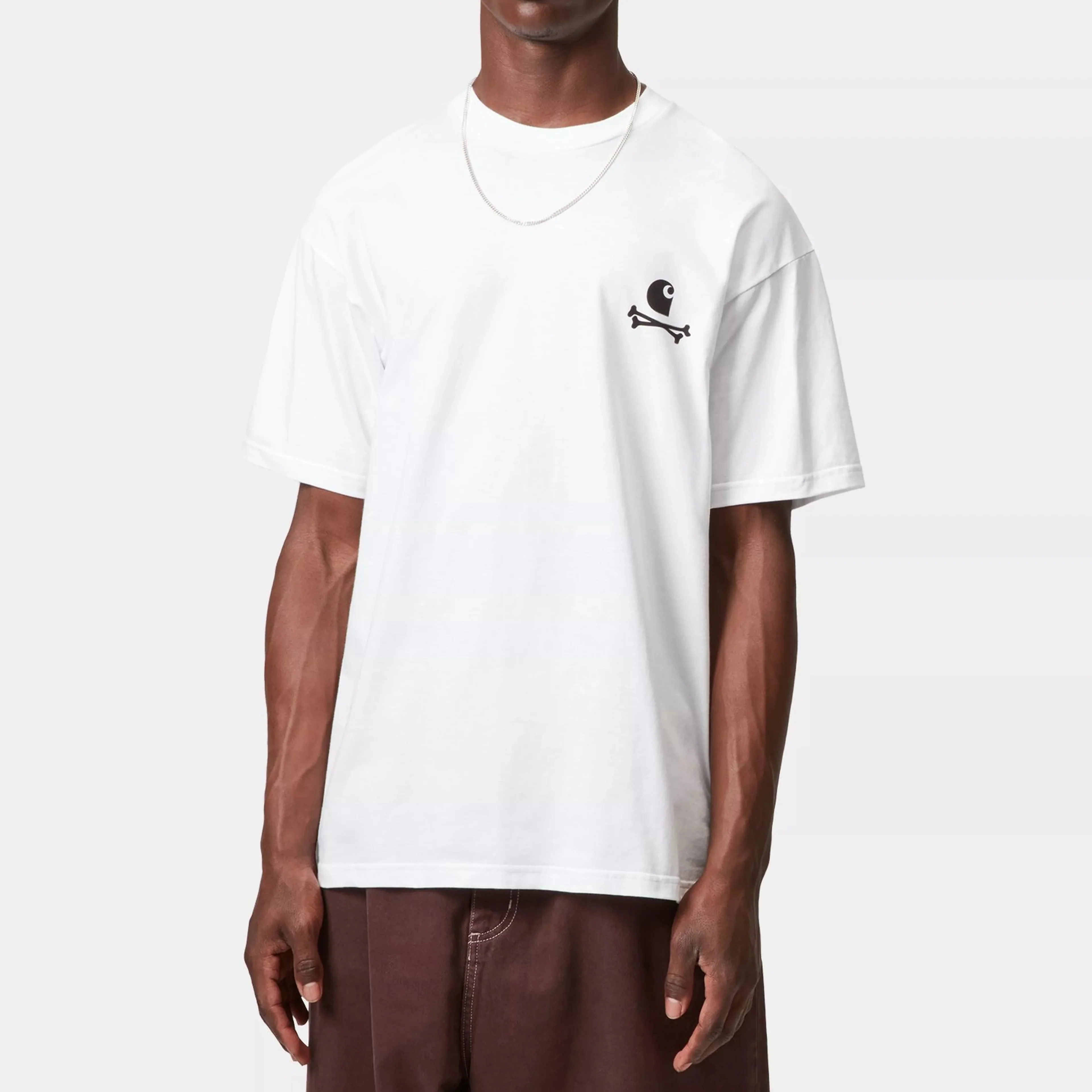 S/S C Logo Archive T-Shirt - White - Image 4