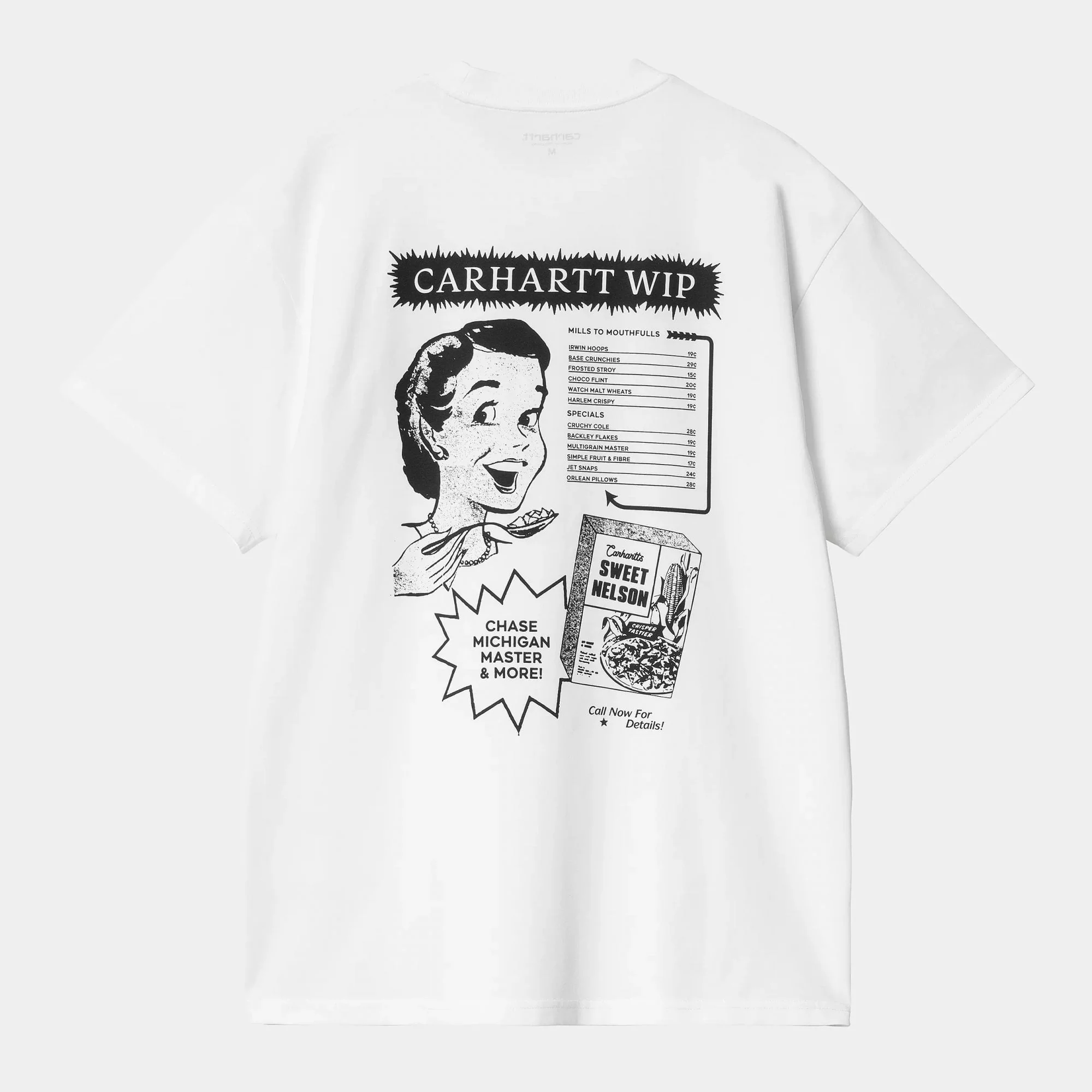 S/s Catalogue T-shirt - White / Black - Image 2