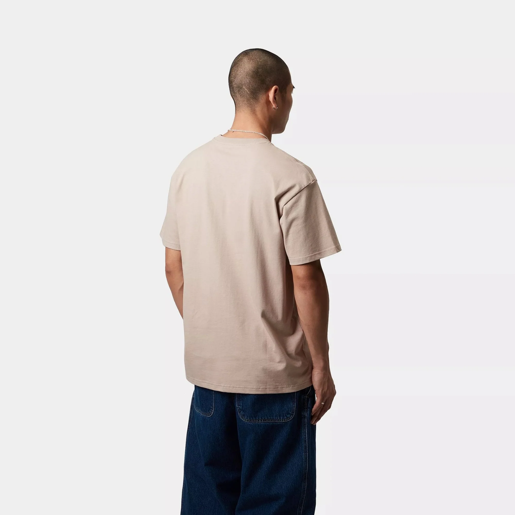 S/S Chase T-shirt - Dusky Beige - Image 4