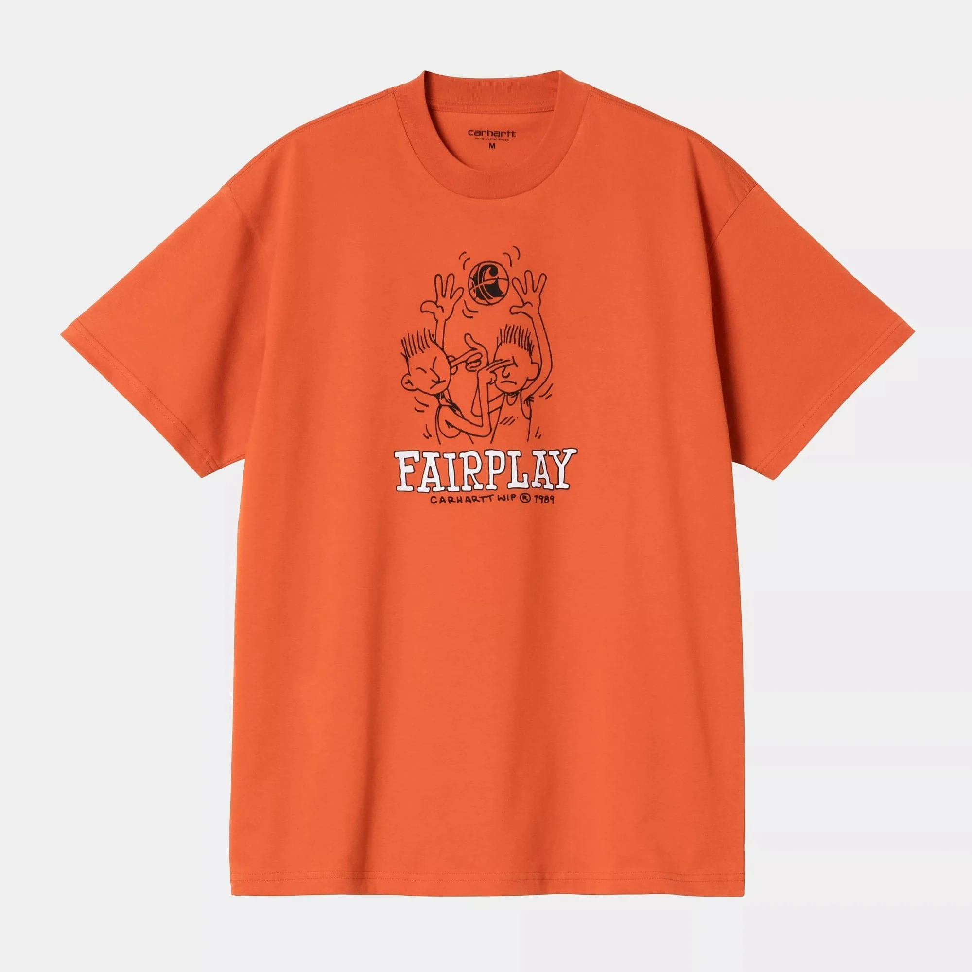S/S Fairplay T-Shirt - Persimmon