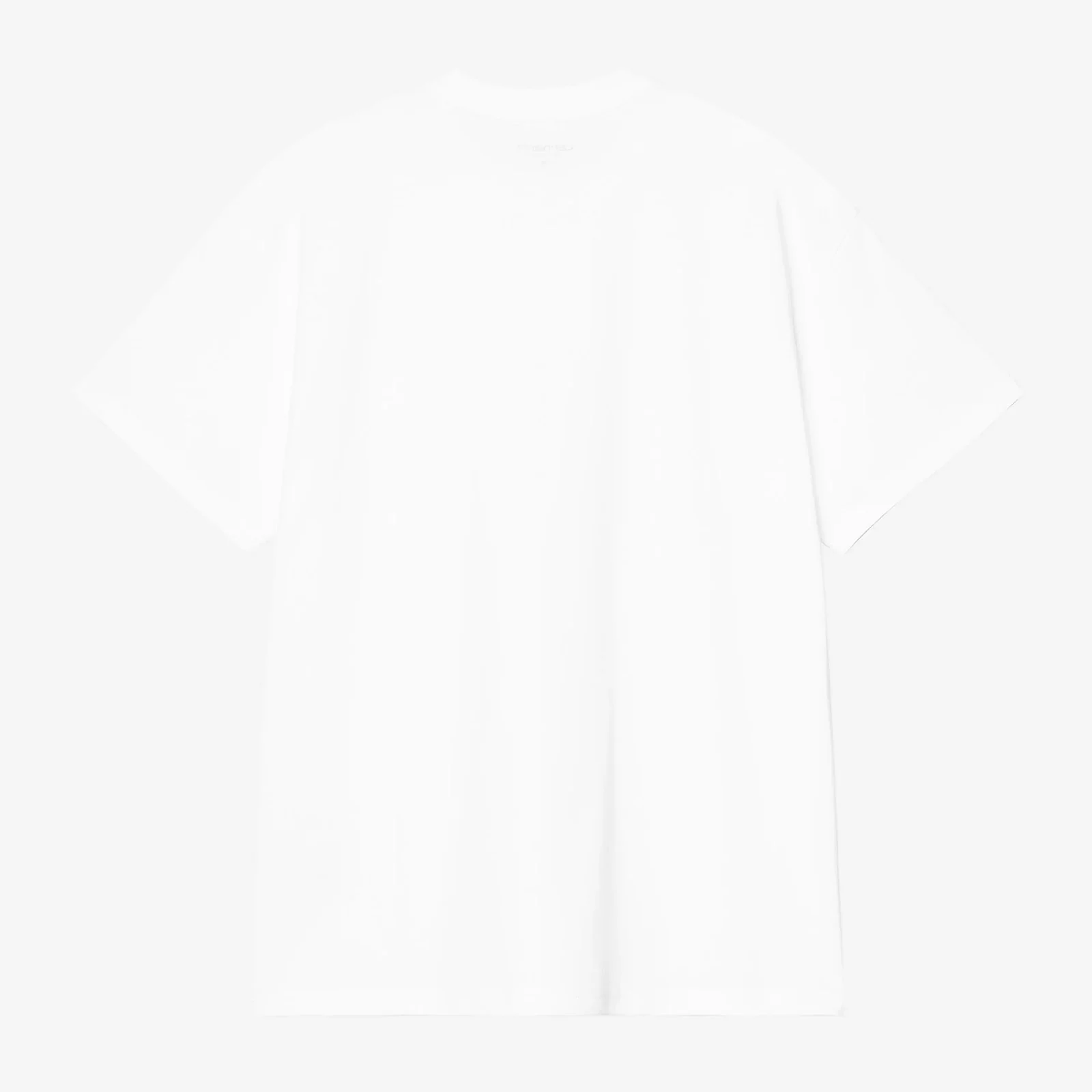 S/S Longhand Pocket T-Shirt - White / Black - Image 2