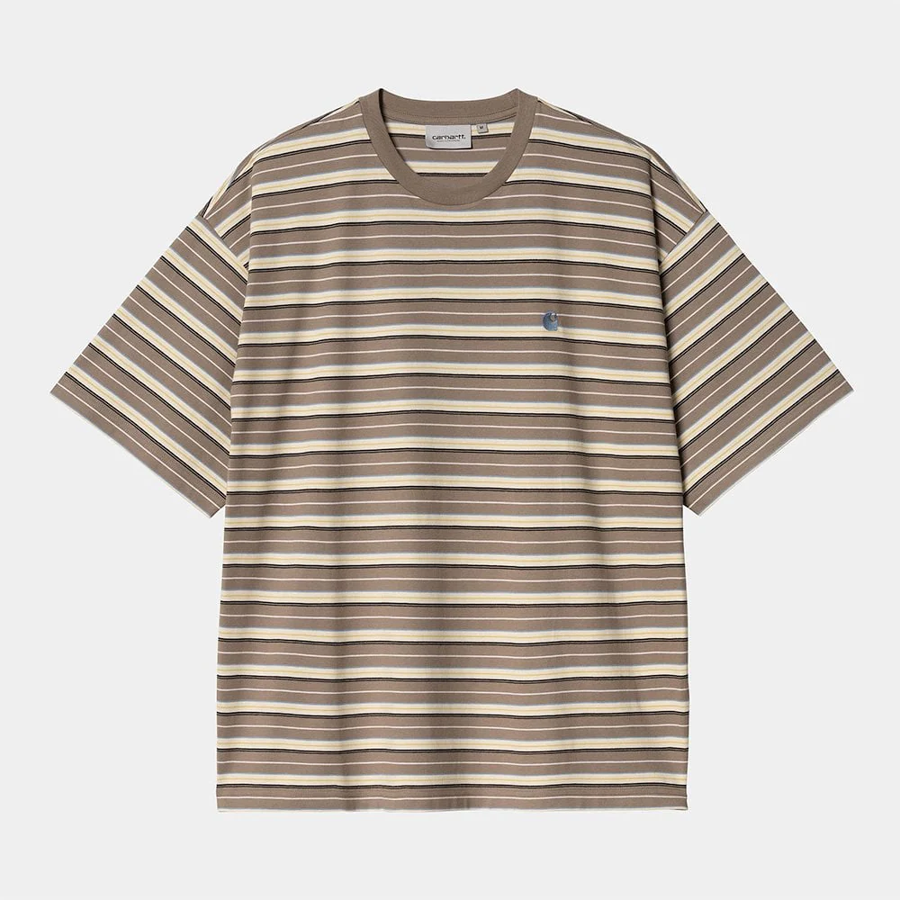 S/S Nathan T-shirt - Nathan Stripe, Branch