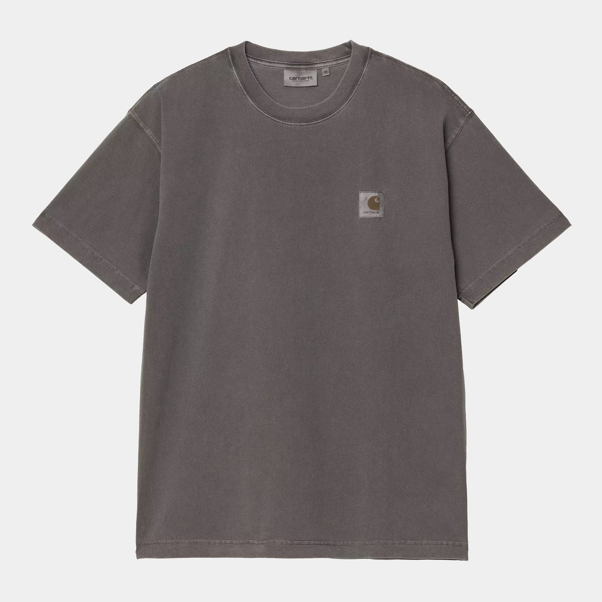 S/S Nelson T-shirt - Graphite (garment dyed)