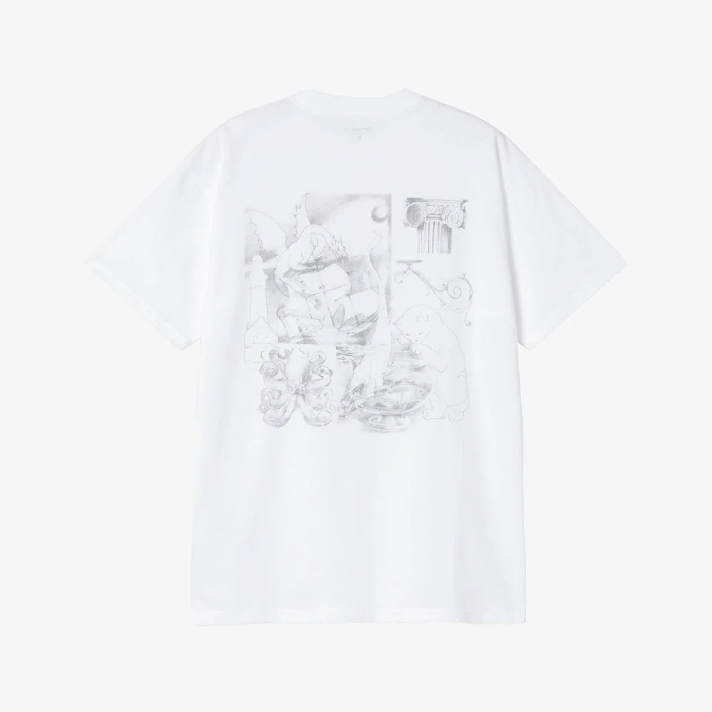 S/S Okniceok 02 T-Shirt - White - Image 2