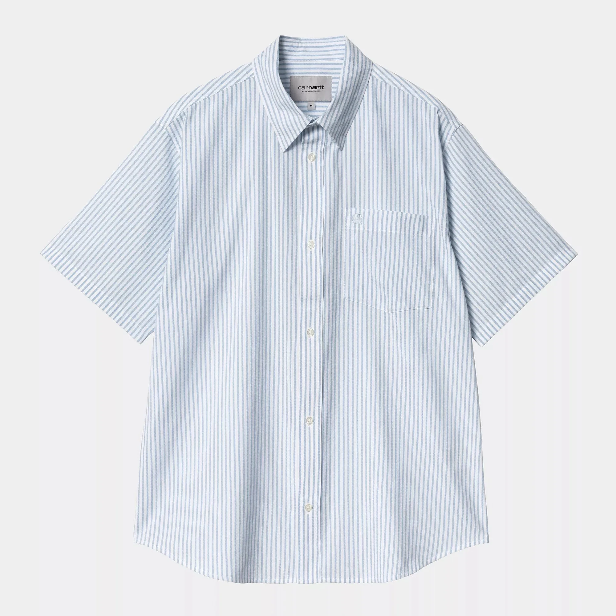S/S Phelps Shirt Phelps Stripe, Bluebird