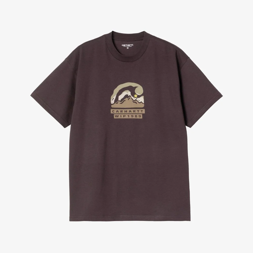 S/S Rising Helix T-Shirt - Palisander