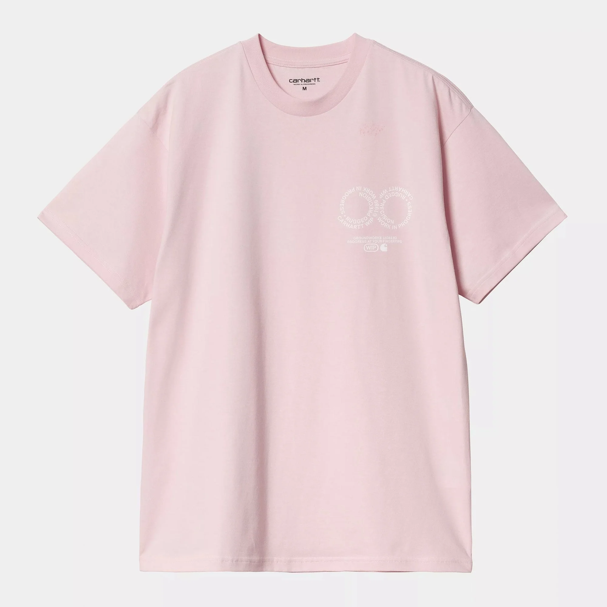 S/s Rotation T-shirt - Air Pink / White