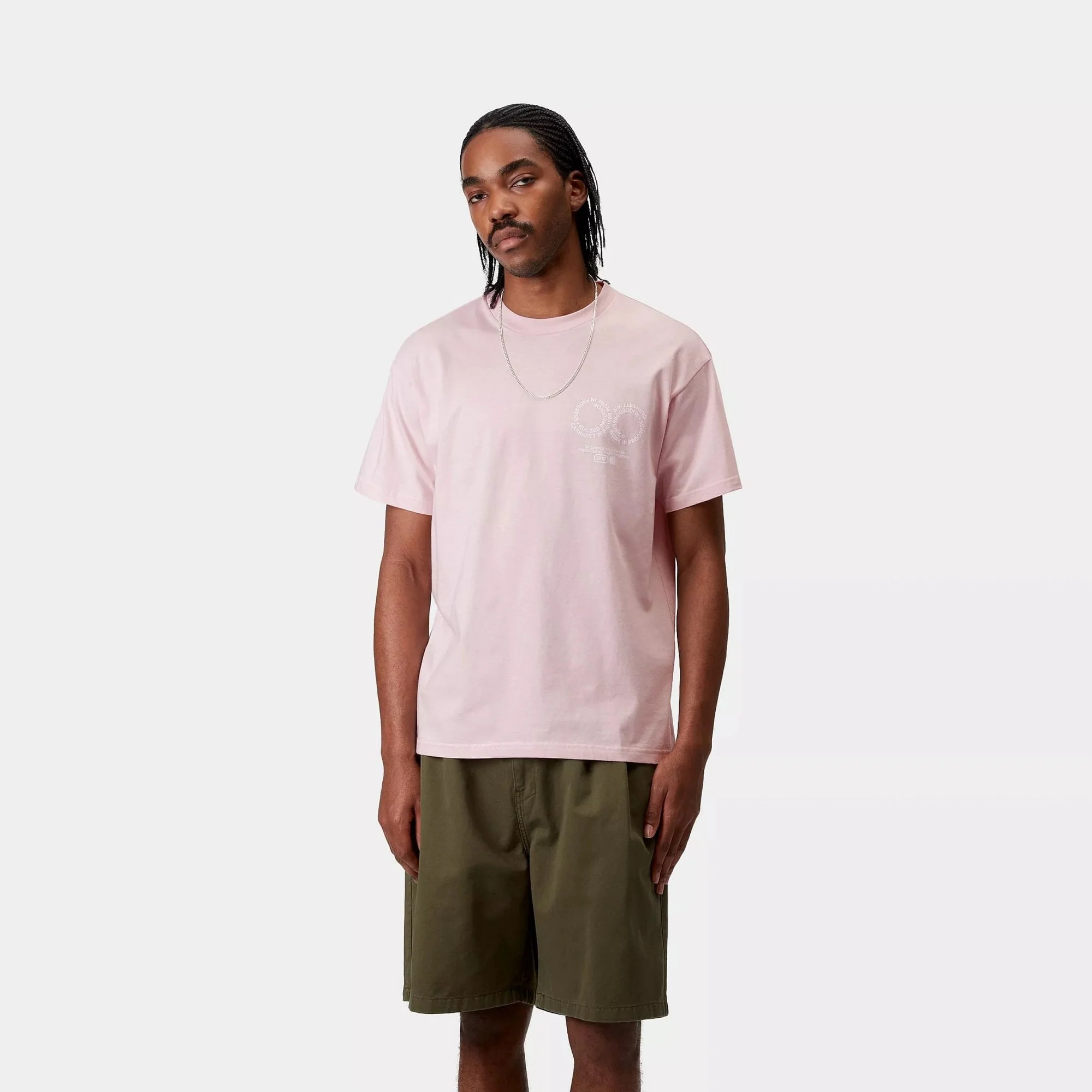 S/s Rotation T-shirt - Air Pink / White - Image 3