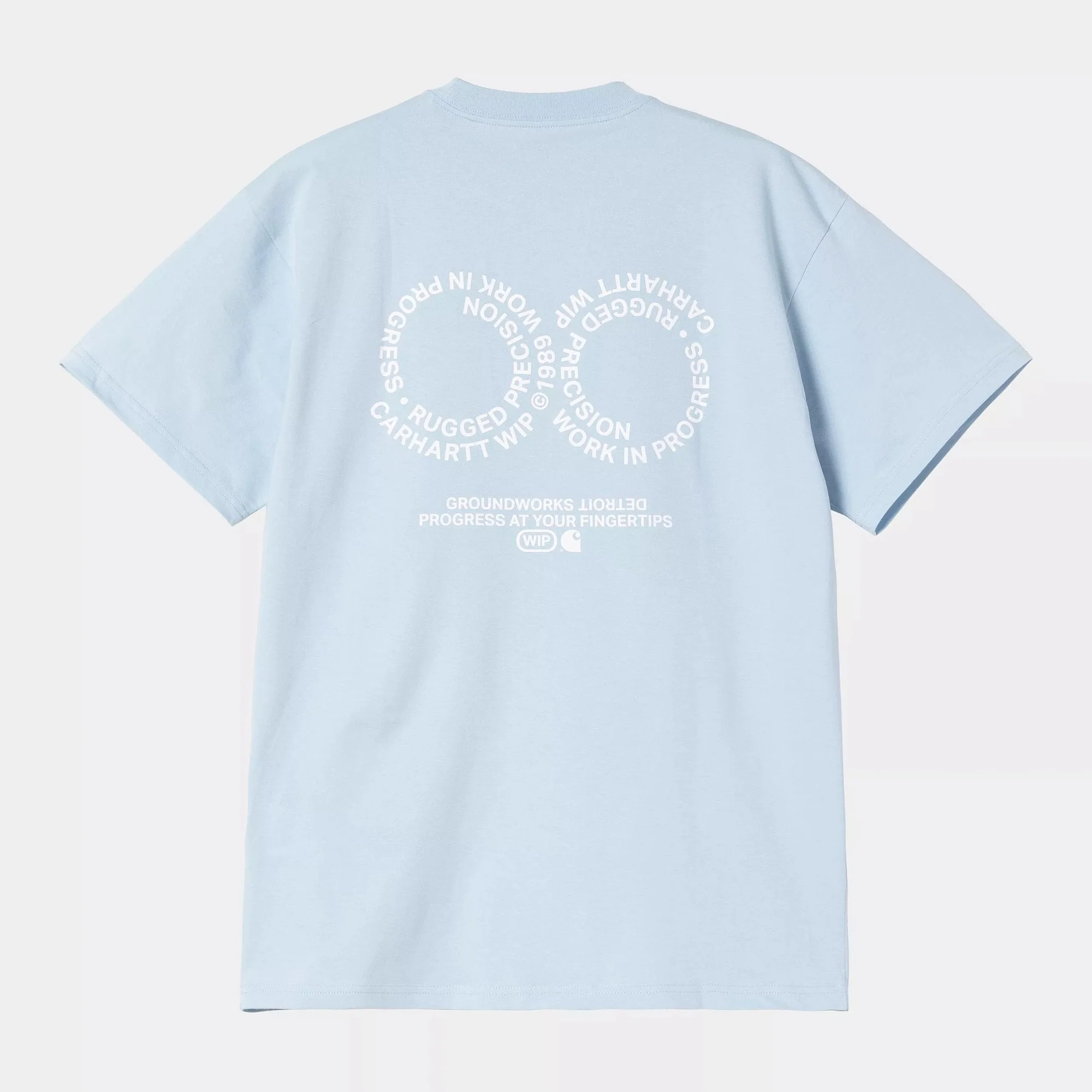 S/s Rotation T-shirt - Air Sky / White - Image 2