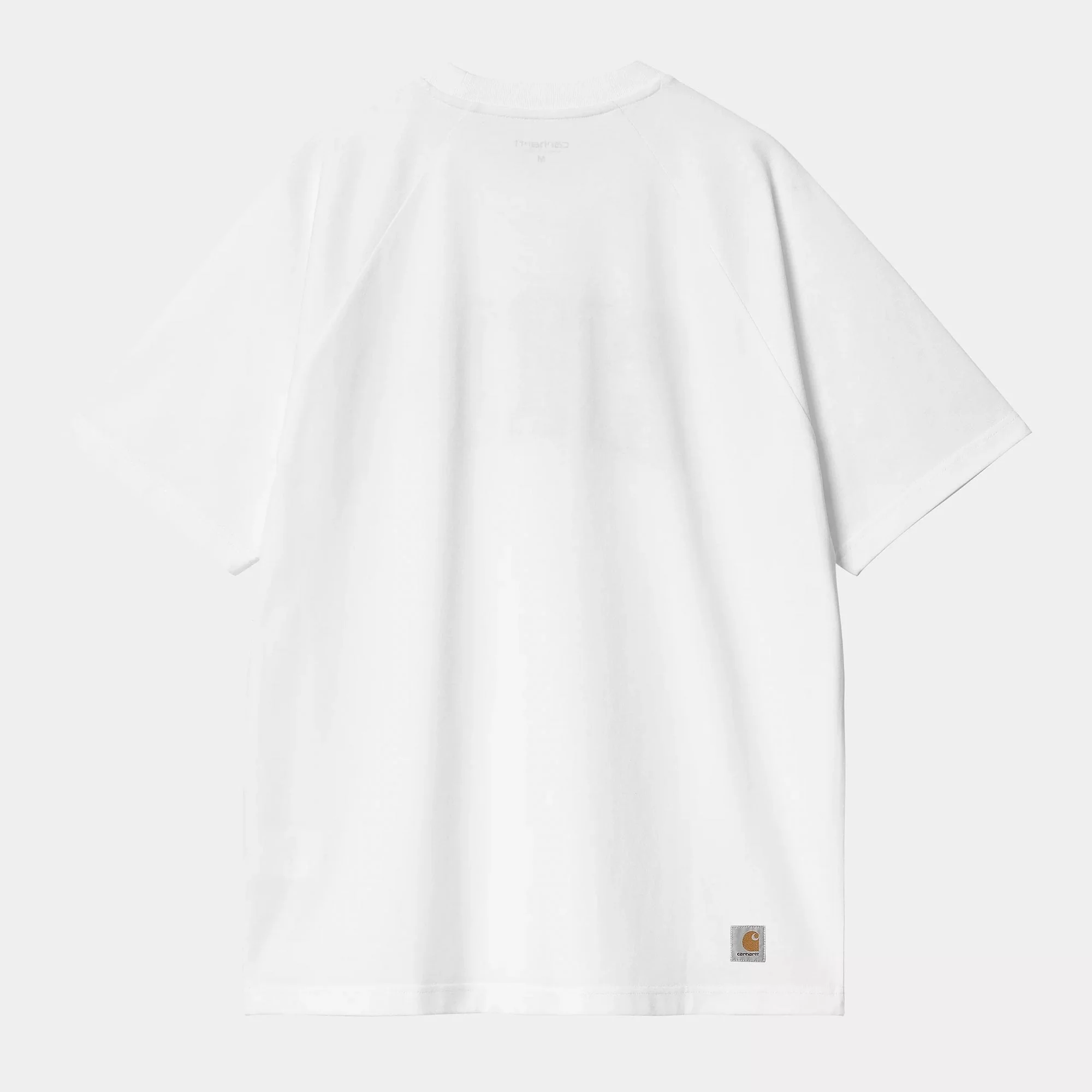 S/S WIP T-shirt - White / Dusky Blue - Image 2