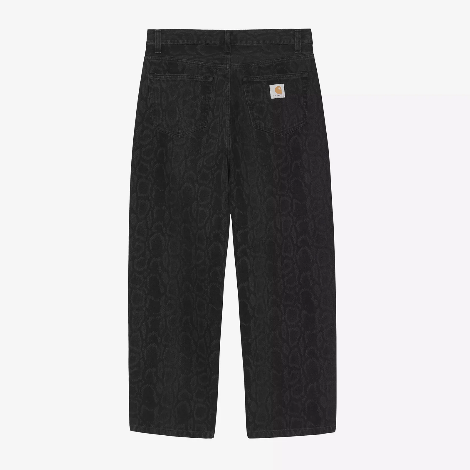 Snake Landon Pant, Snake Camo - Black (Heavy Stone Wash)