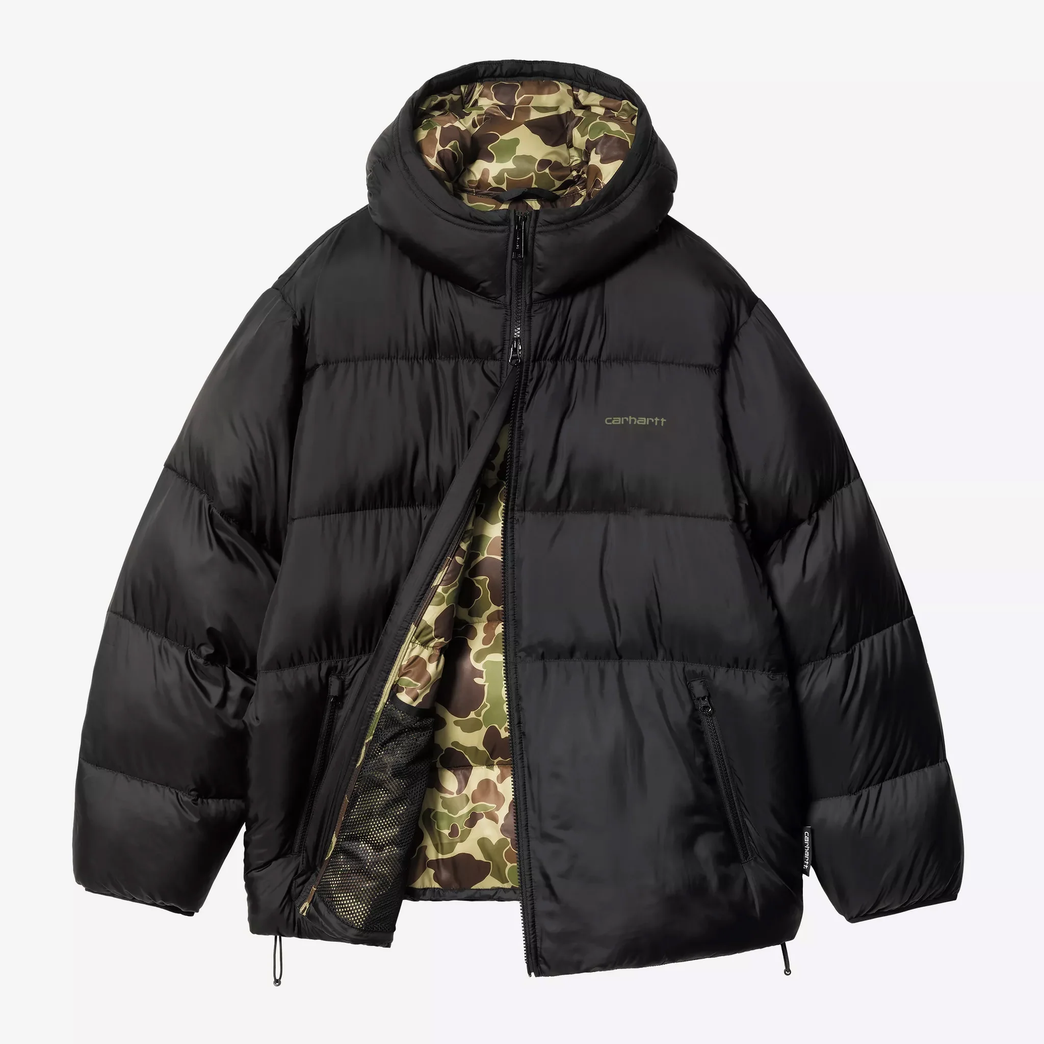 Toronto Jacket - Black / Camo Duck, Green - Image 2