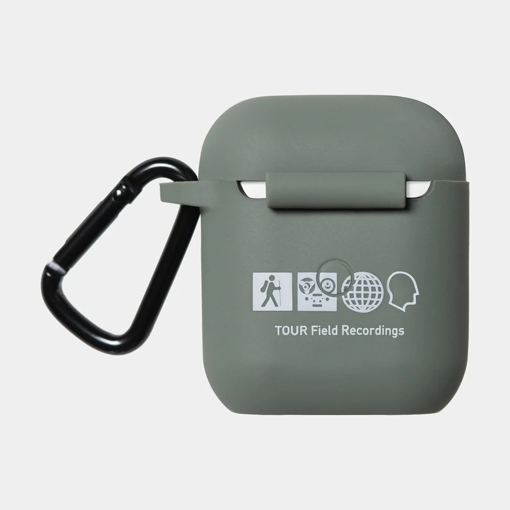 Tour Airpods Case, Smoke Green / Grey - Image 2