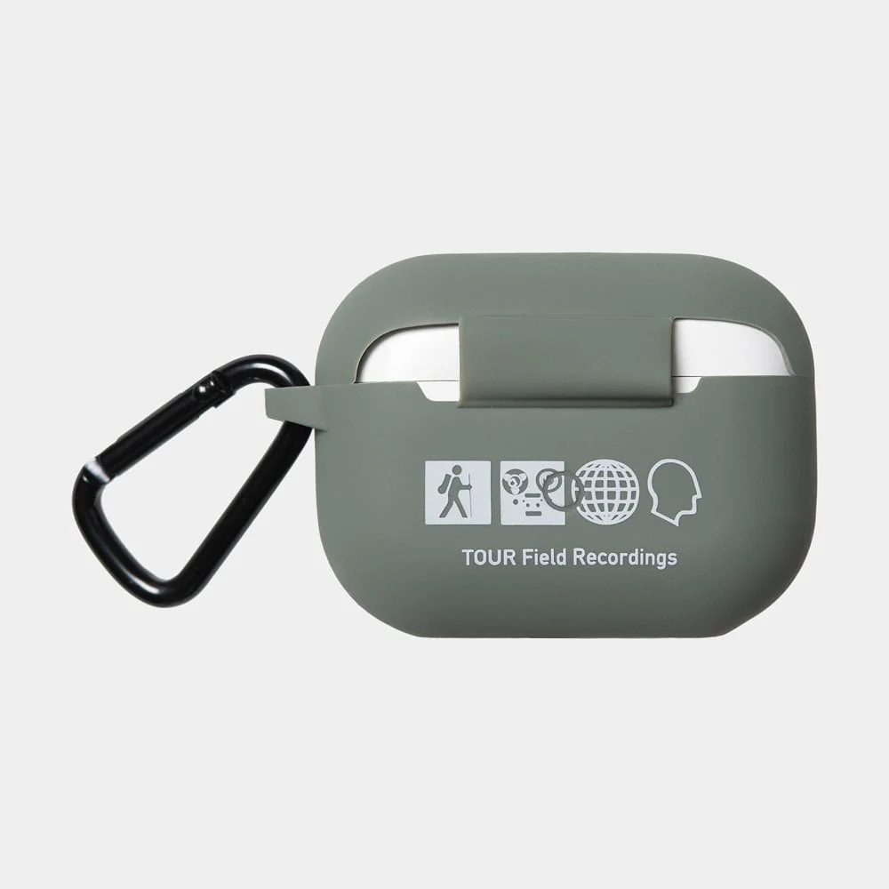 Tour Airpods Case, Smoke Green / Grey - Image 4