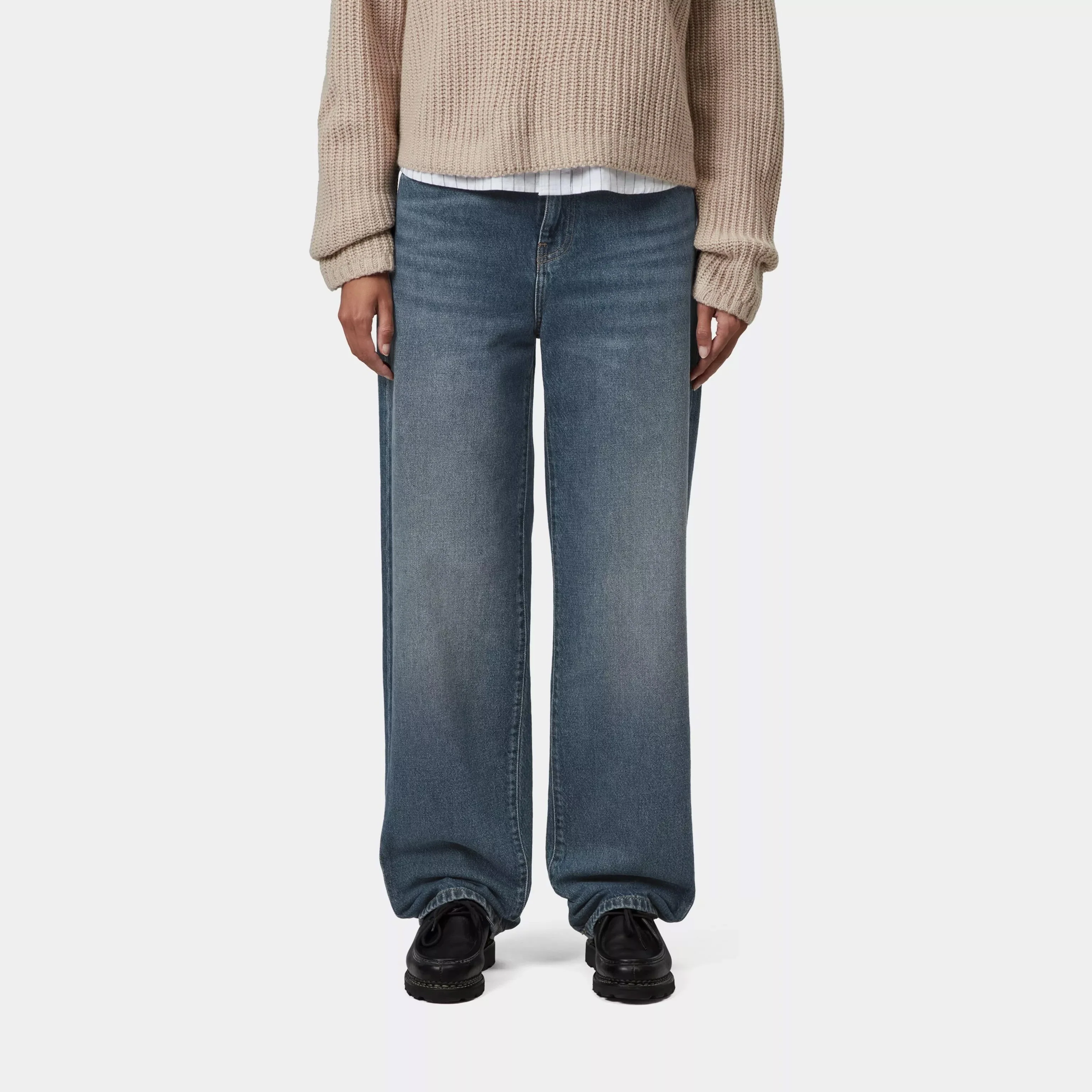 W' Arin Pant 25 - Blue (Dark Used Wash) - Image 5