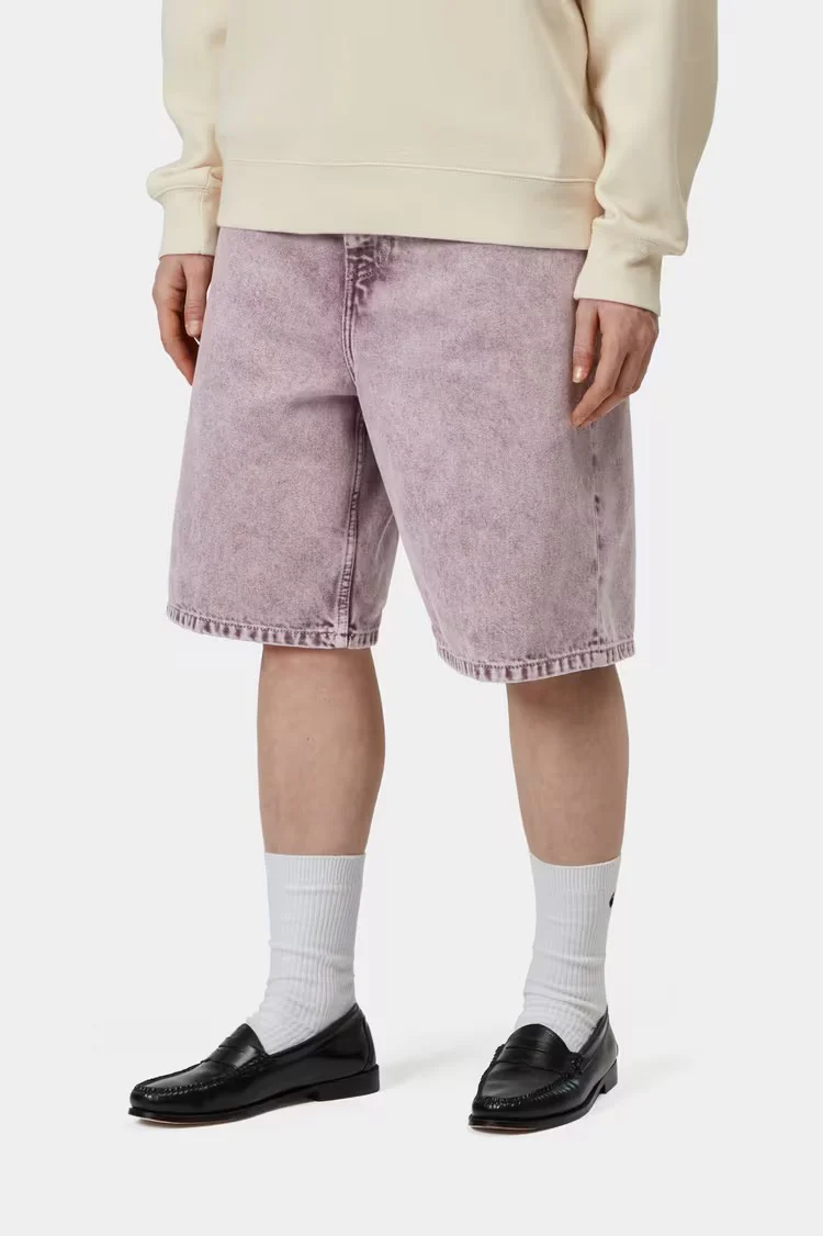 W' Brandon Short - Cozy Purple (Chalk Wash) - Image 4
