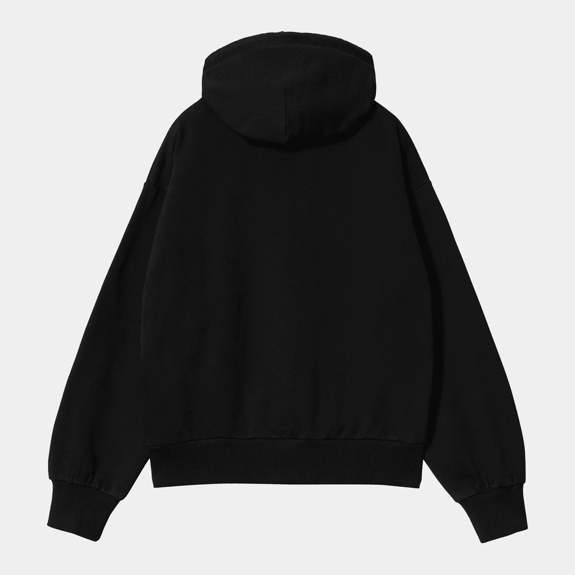 W' Hooded Casey Sweatshirt - Black / Silver - Image 2