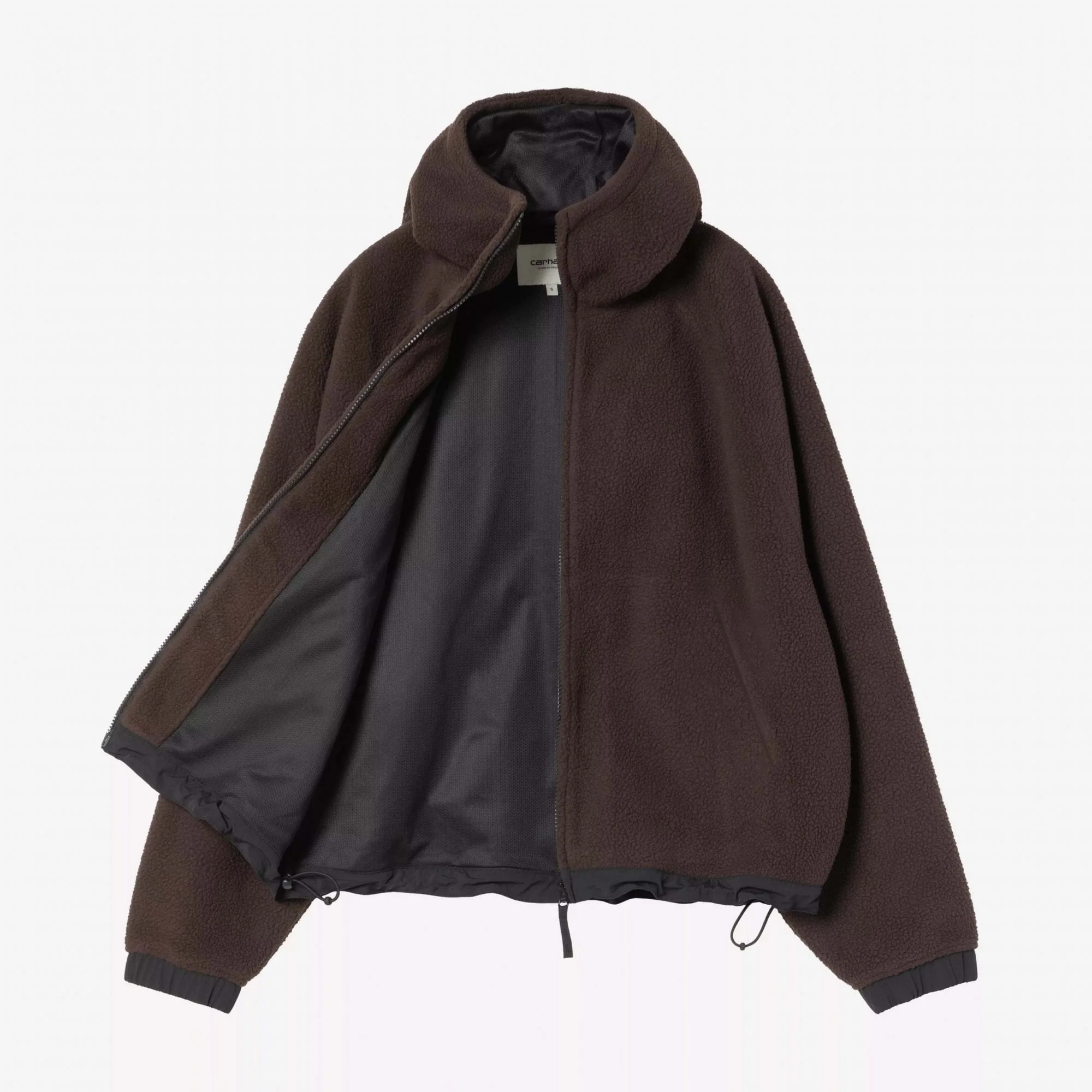 W' Hooded Helix Jacket - Palisander / Black - Image 2