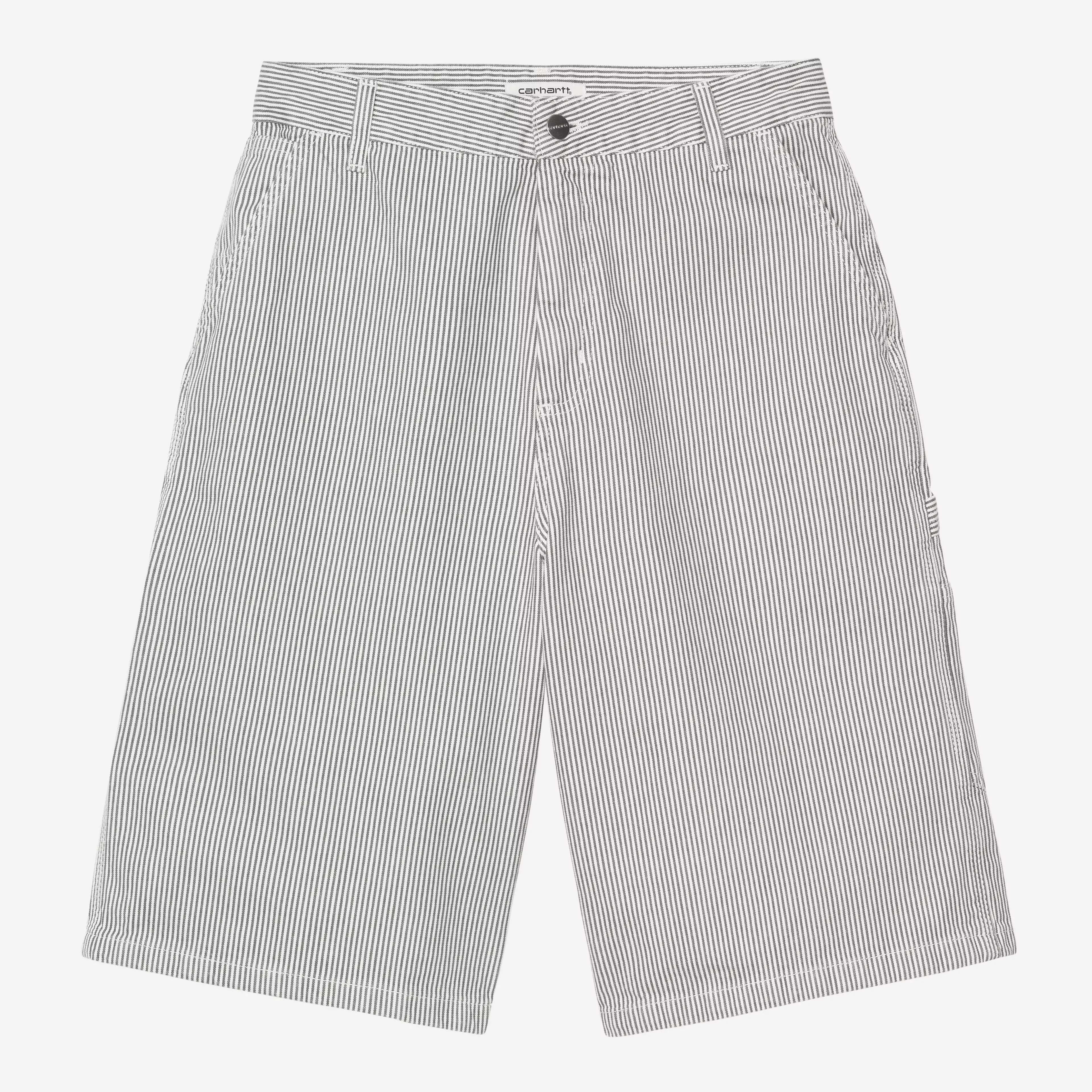 W' Mercer Single Knee Short - Mercer Stripe, Graphite/Stone washed - Image 2