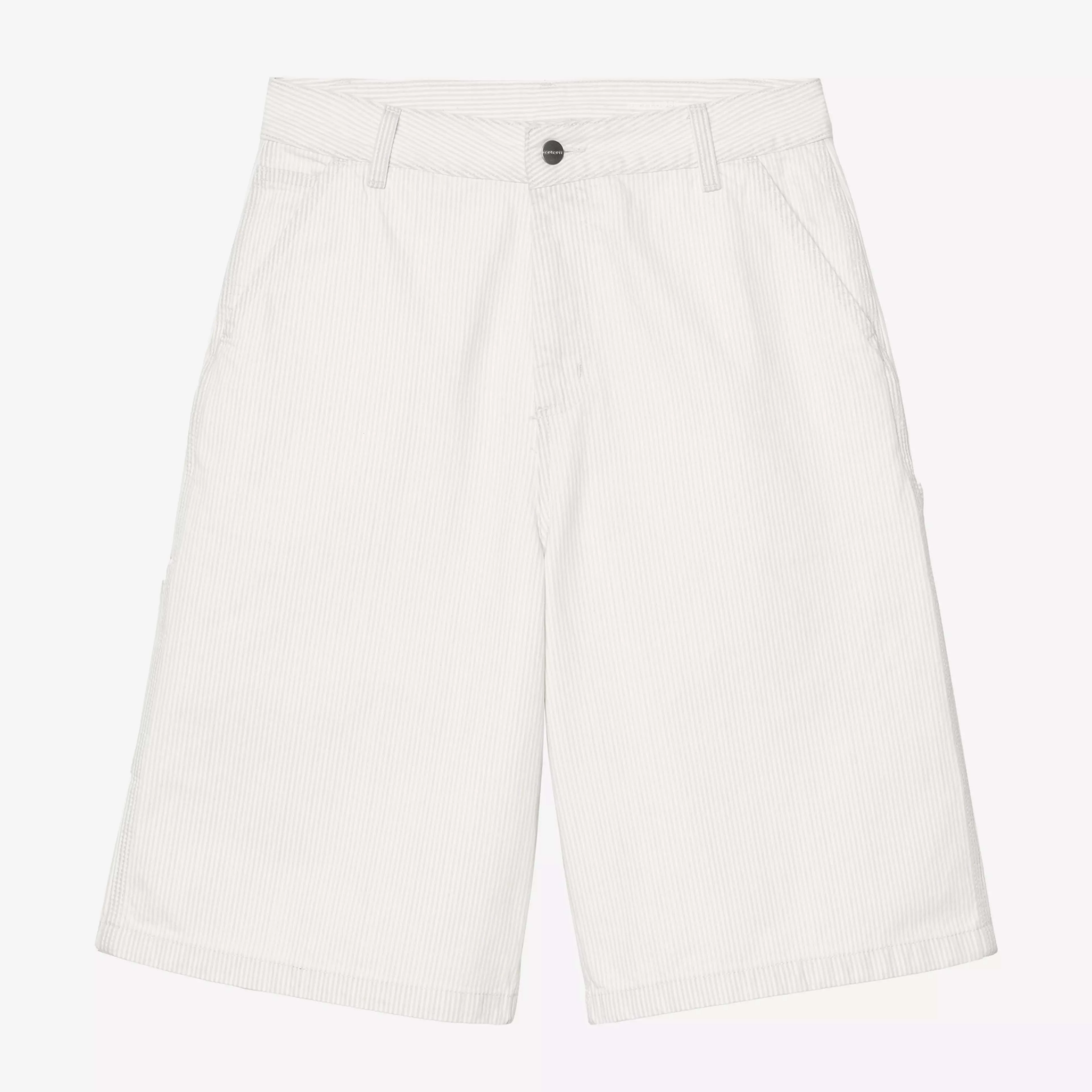 W' Mercer Single Knee Short - Mercer Stripe, Graphite/Wax Bleached - Image 2