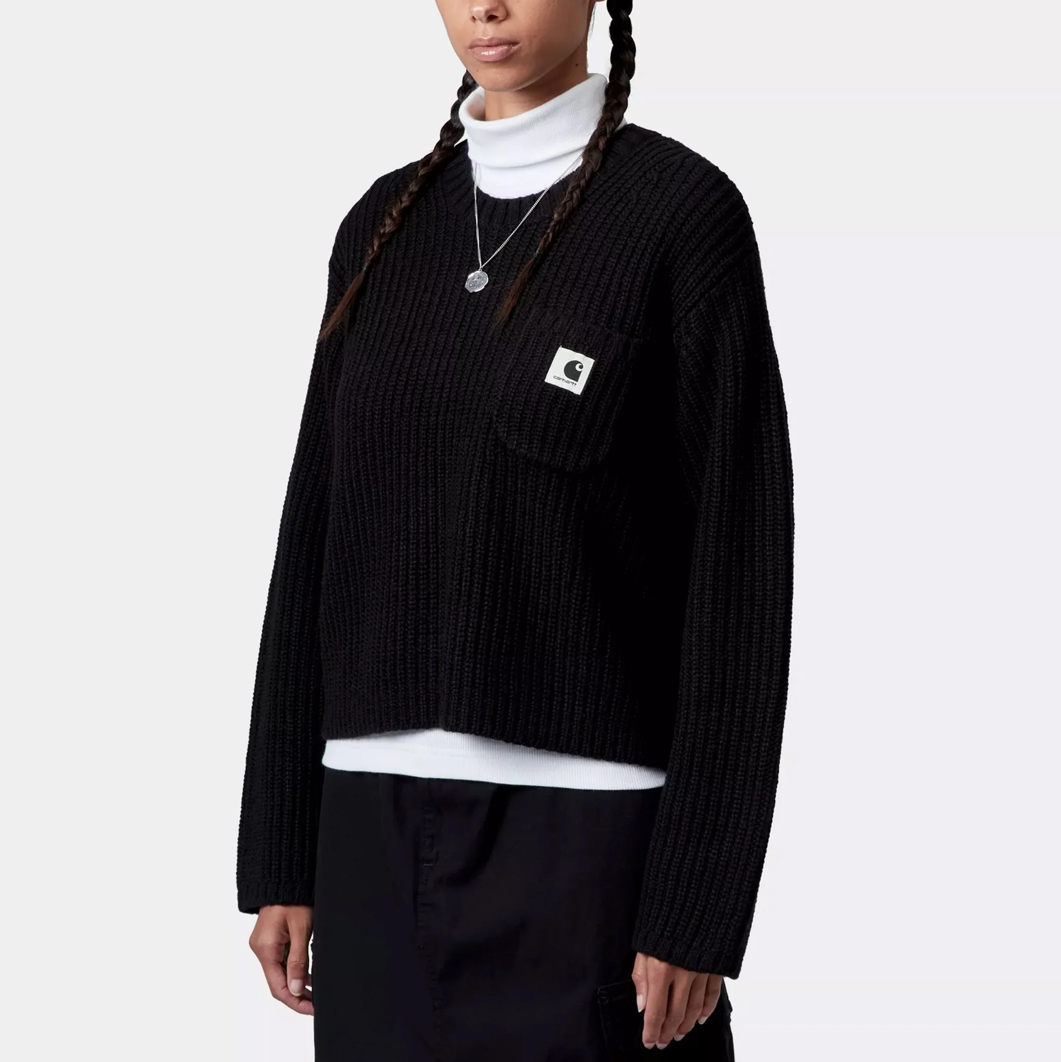 W' Mira Sweater Black - Image 2