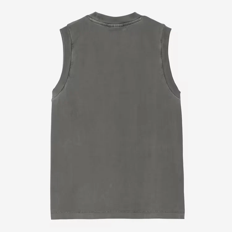 W' Nelson A-Shirt Black garment dyed - Image 2