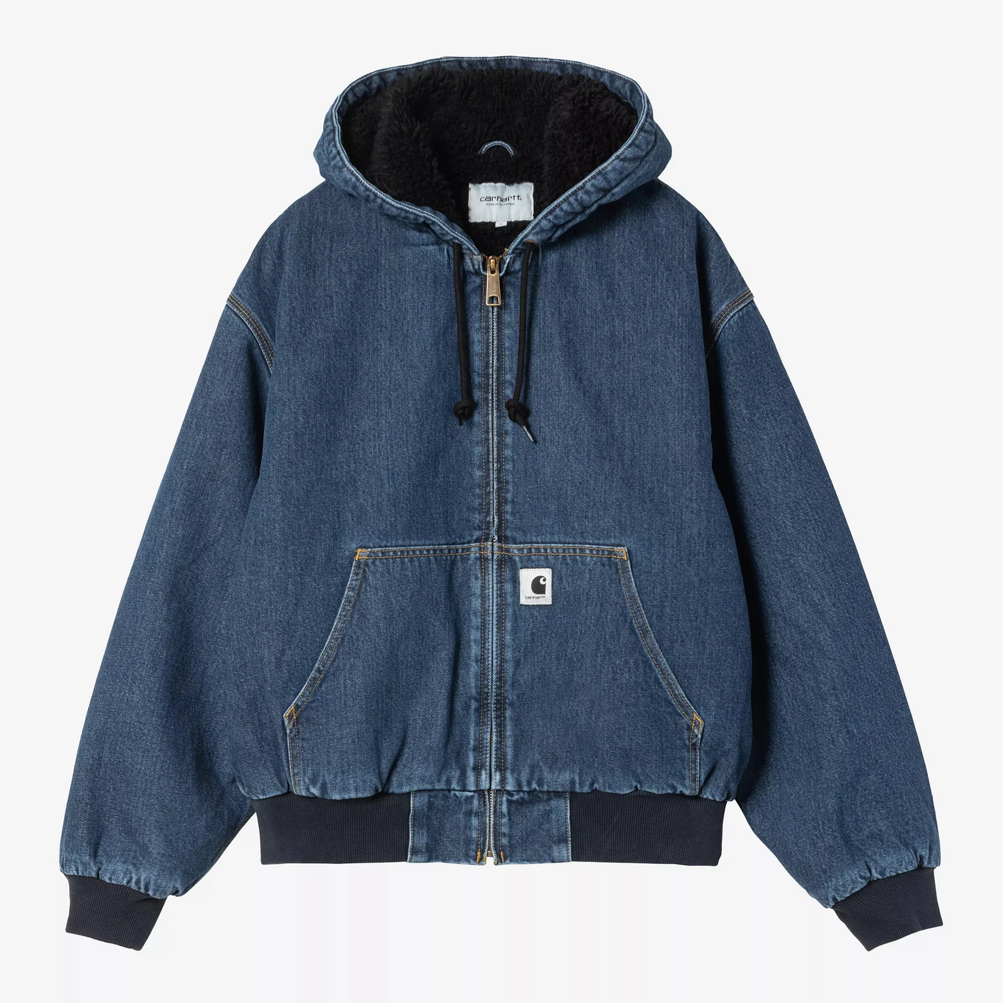 W' OG Active Jacket (Winter) - Blue, Stone Washed