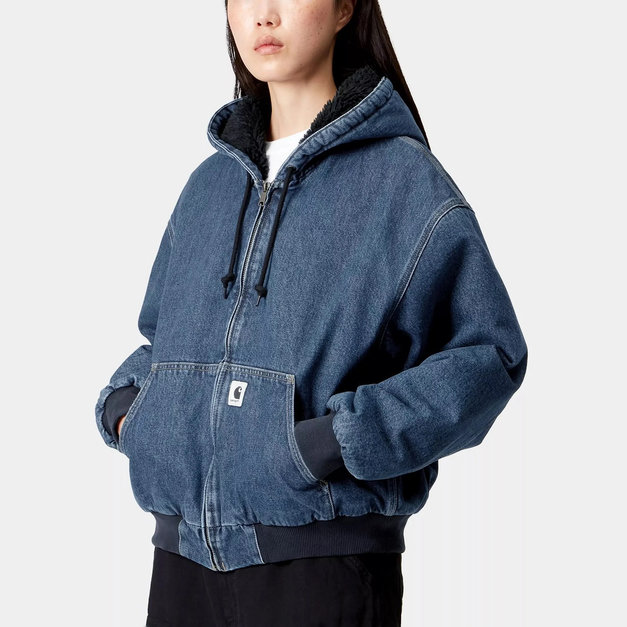 W' OG Active Jacket (Winter) - Blue, Stone Washed - Image 6