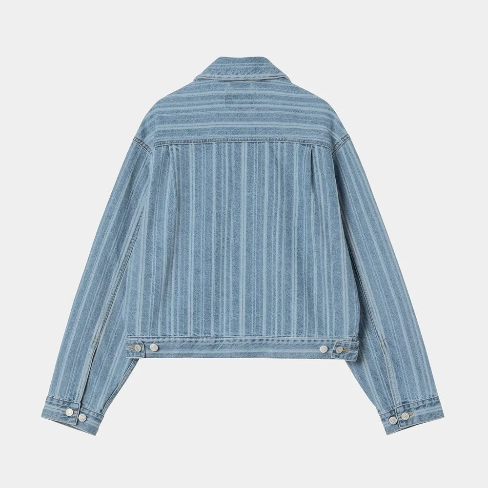 W' Rylan Jacket, Blue Stone Bleached - Image 2