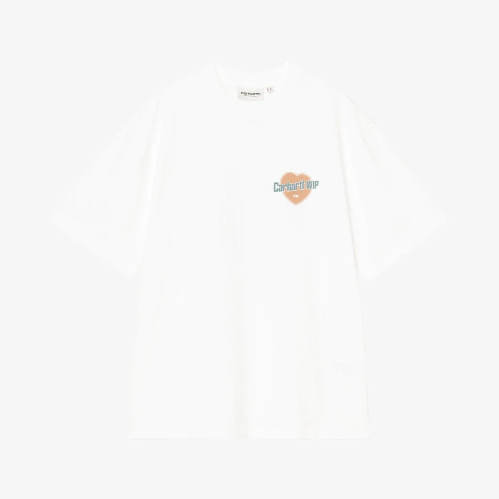 W' S/S Growth T-shirt - White (Stone Washed)