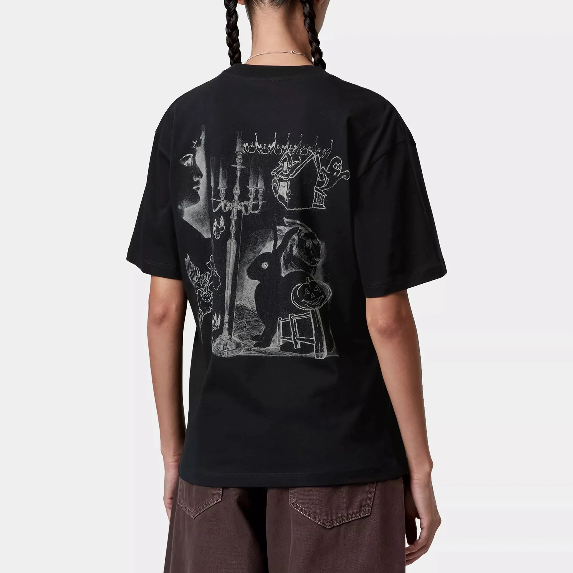W' S/S Okniceok T-Shirt - Black - Image 4