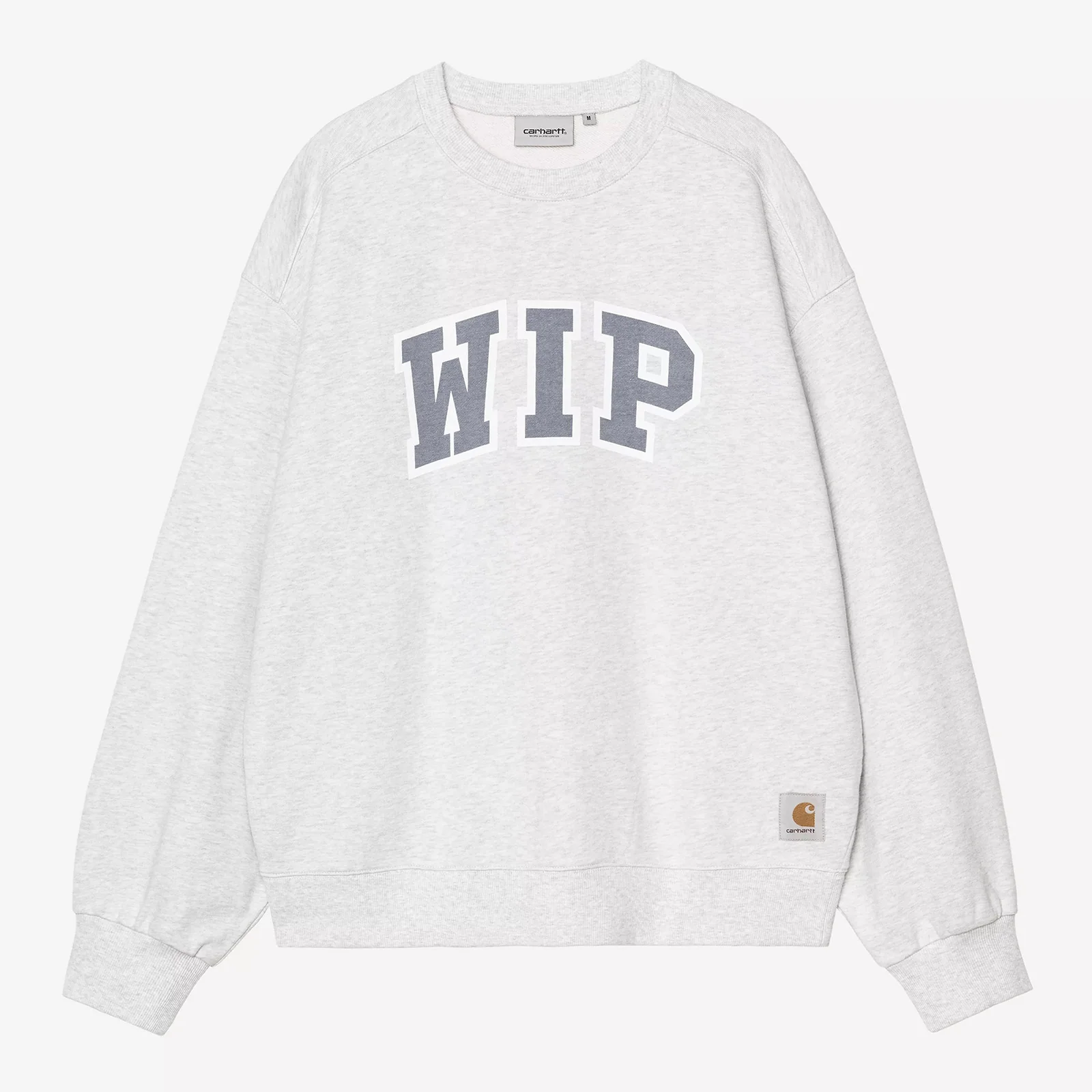 WIP III Sweat - Ash Heather (Heavy Stone Wash)