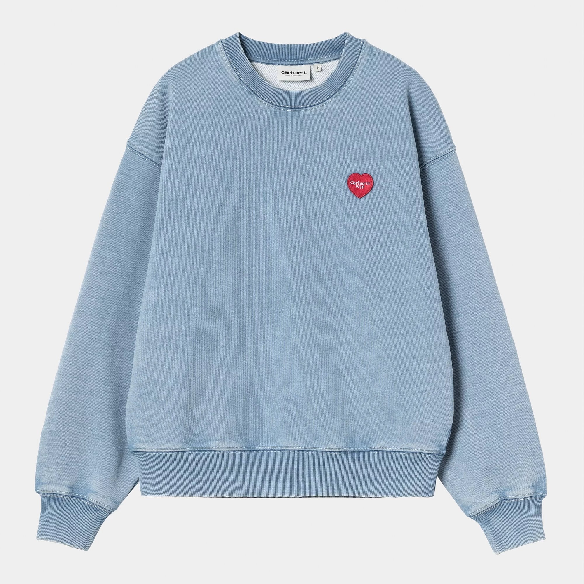 W' Ingo Sweat - Light Blue (Garment Dyed)
