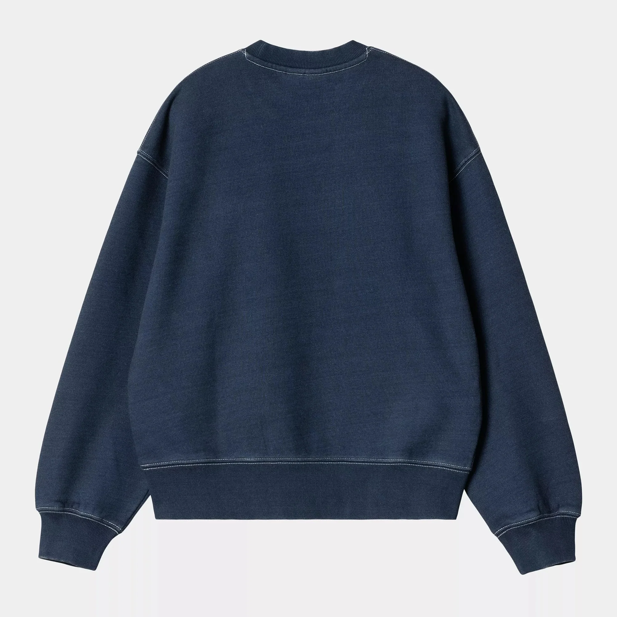 W' Ingo Sweatshirt - Dark Blue (Garment Dyed) - Image 2