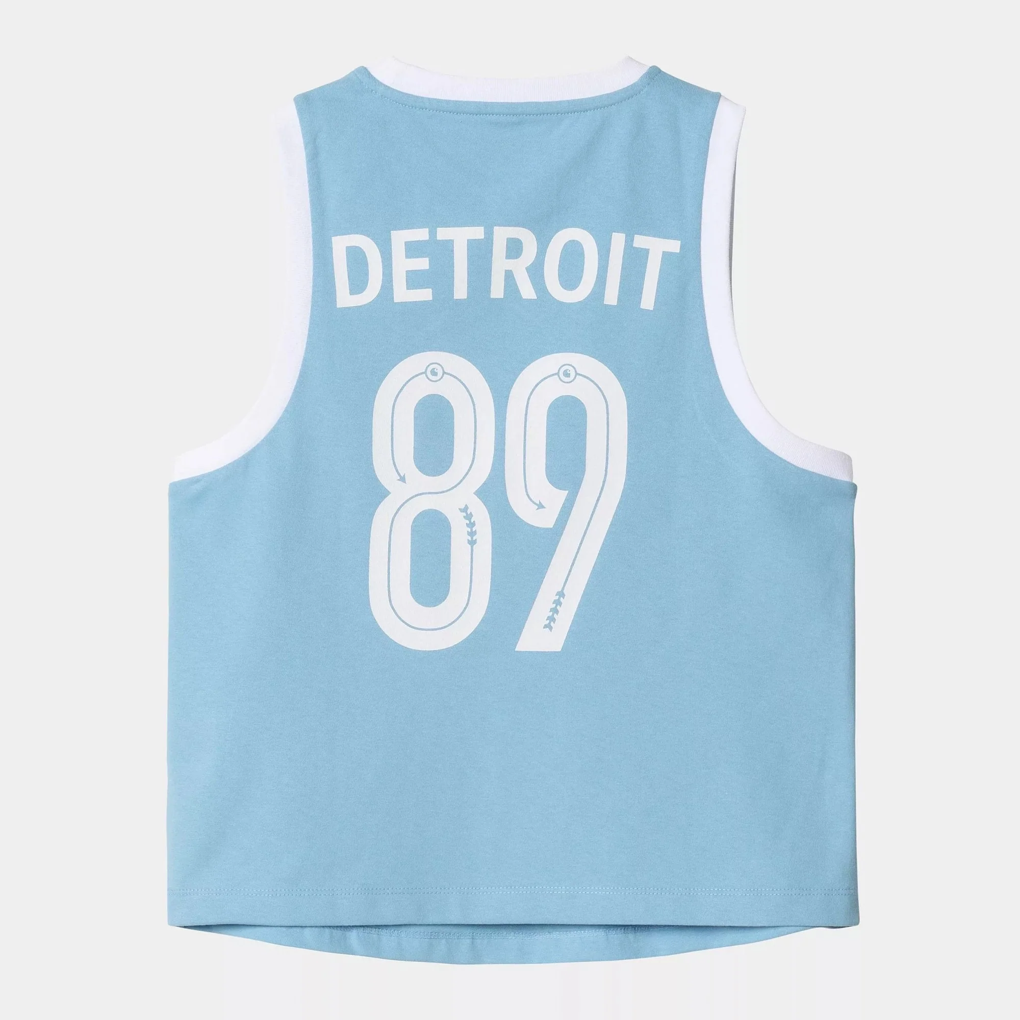 W' 89 Ringer A-Shirt - Bluebird - Image 2