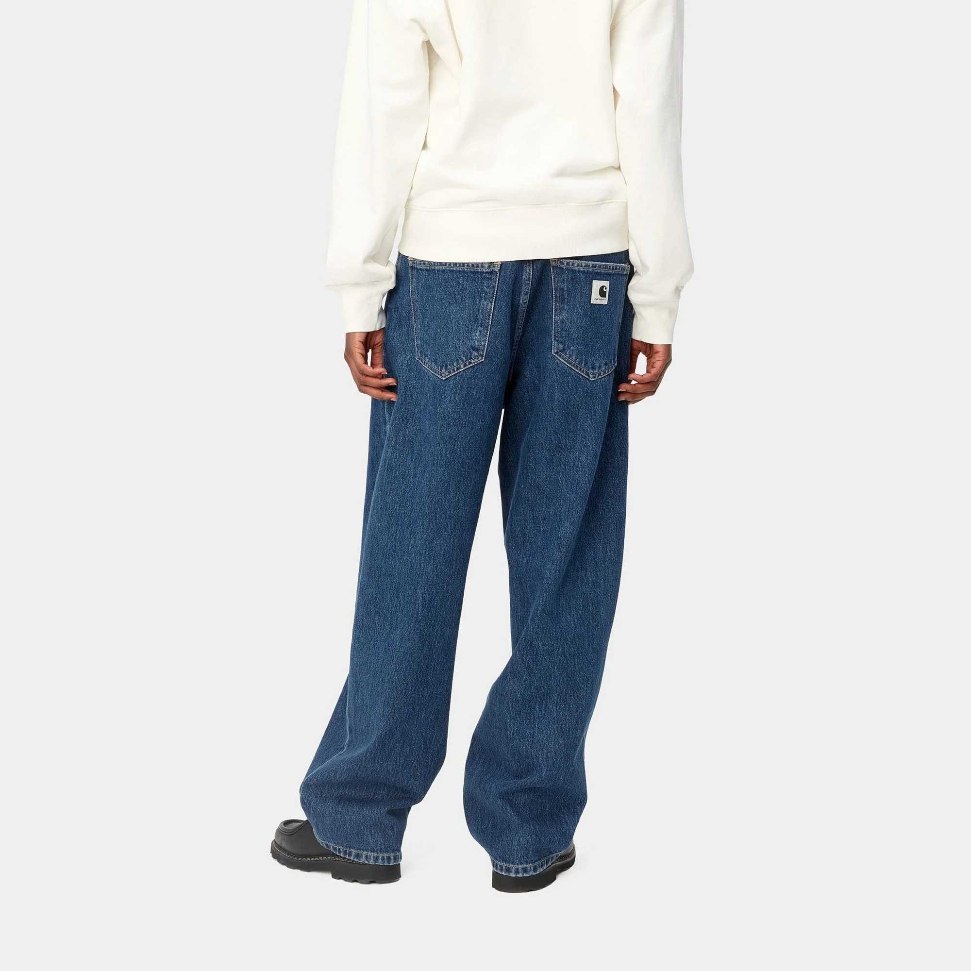 W' Brandon Pant 25 - Blue (Stone Washed) - Image 4