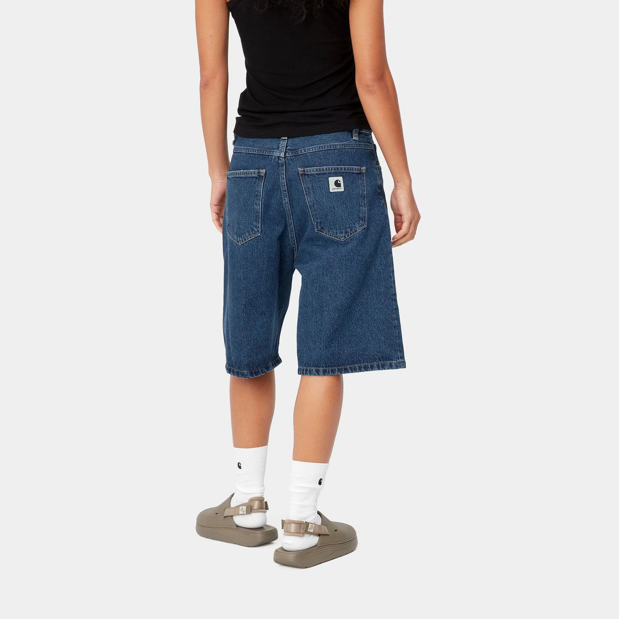 W' Brandon Short - Blue (Stone Washed) - Image 3