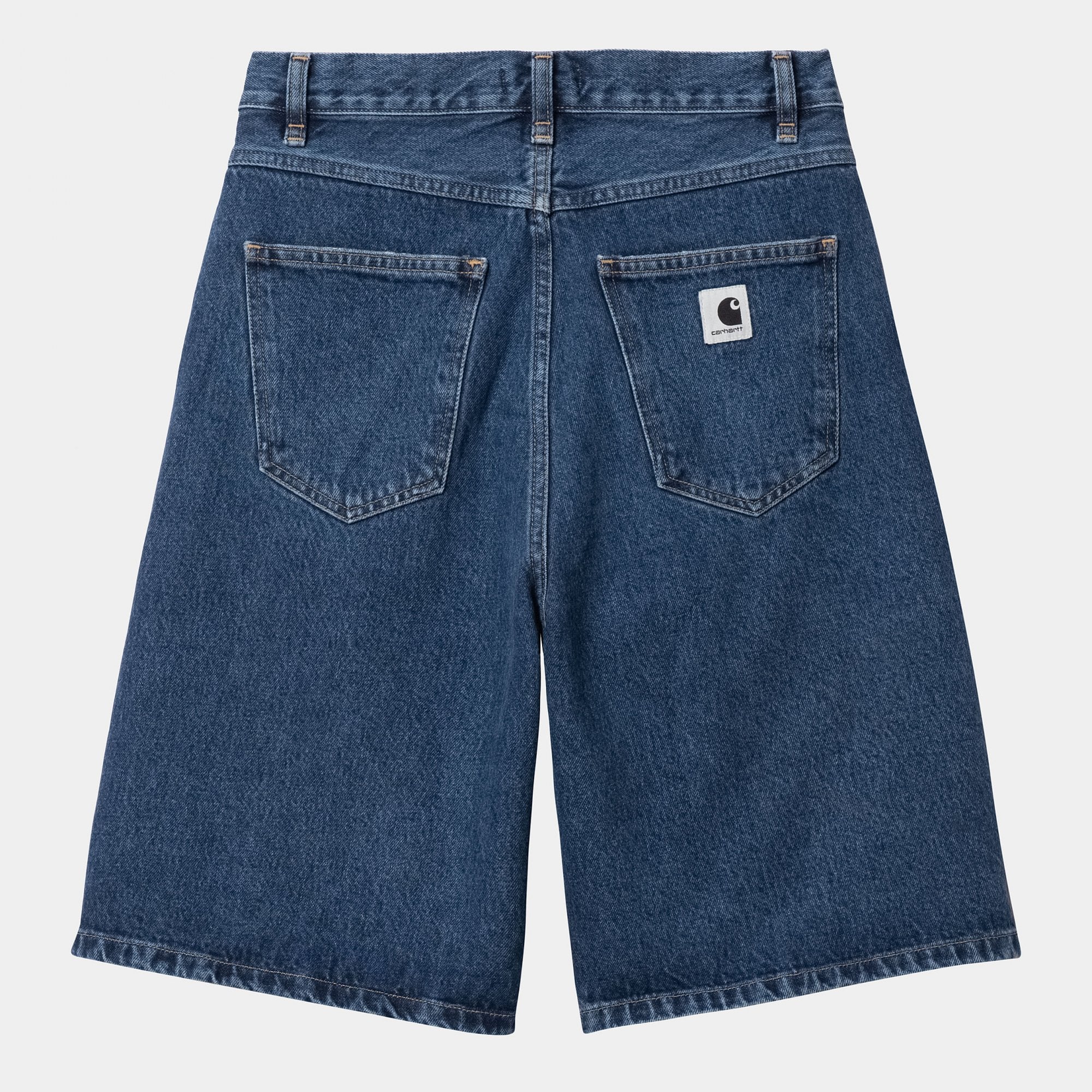 W' Brandon Short - Blue (Stone Washed) - Image 4