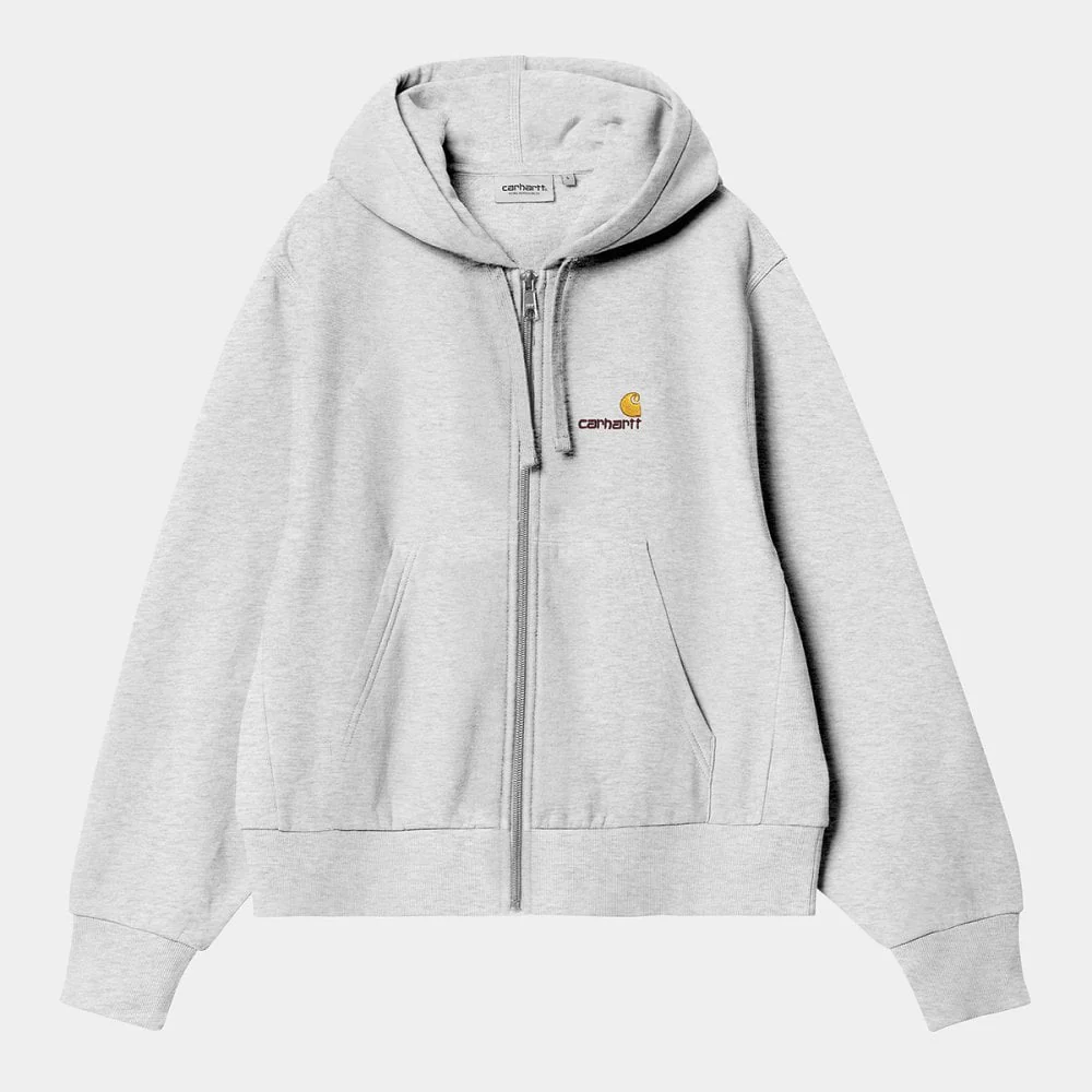 Women's W' Hooded American Script Jacket