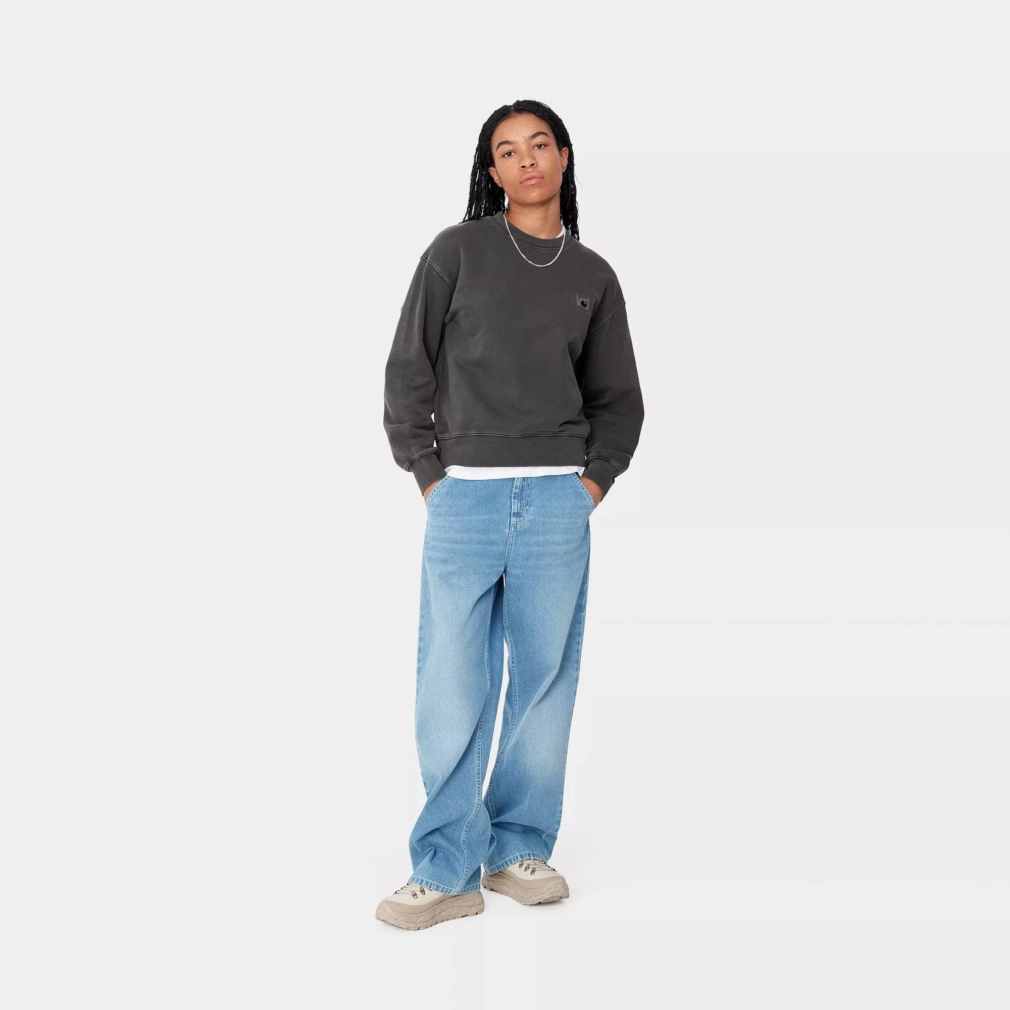 W' Nelson Sweatshirt - Graphite - Image 5