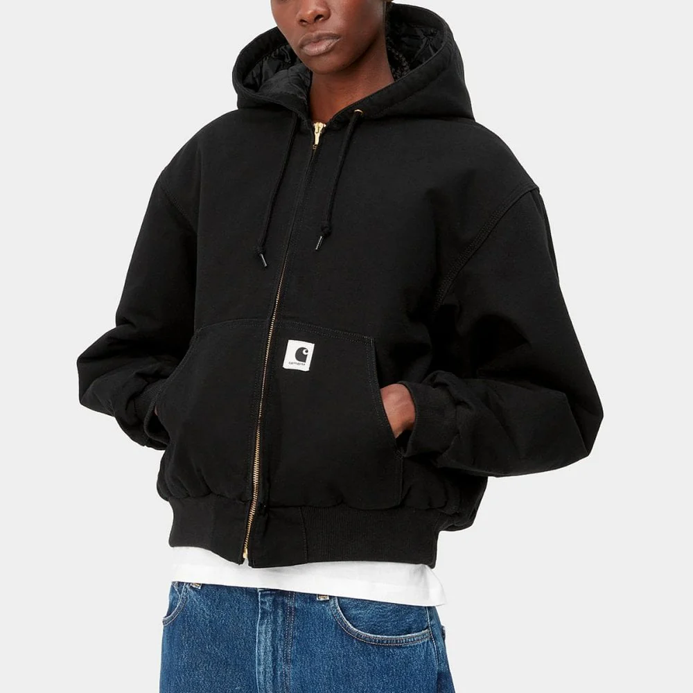 Women's W' Og Active Jacket (winter) Black (rinsed) - Image 4